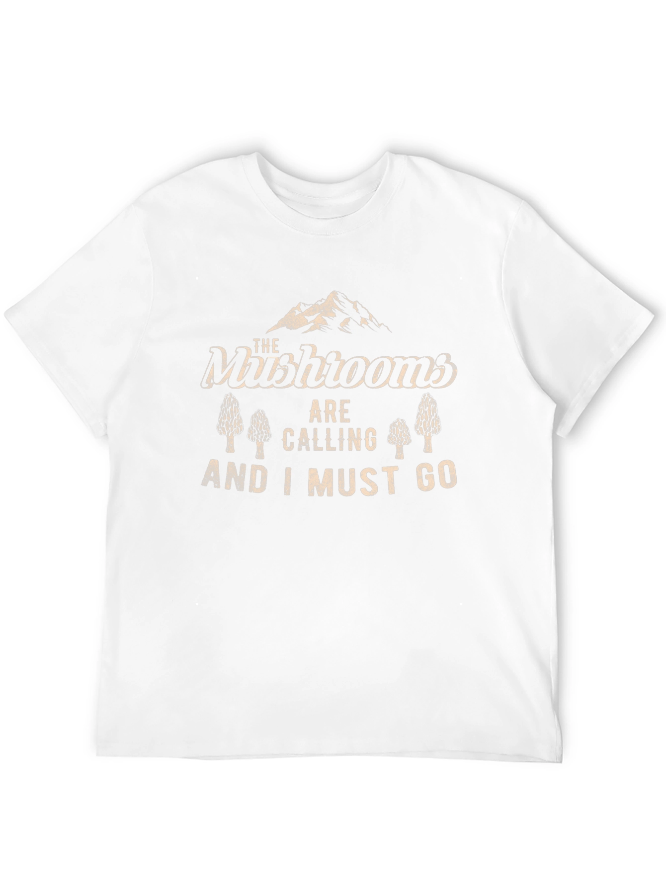 Mushroom Lovers T-Shirt: The Mushrooms are Calling