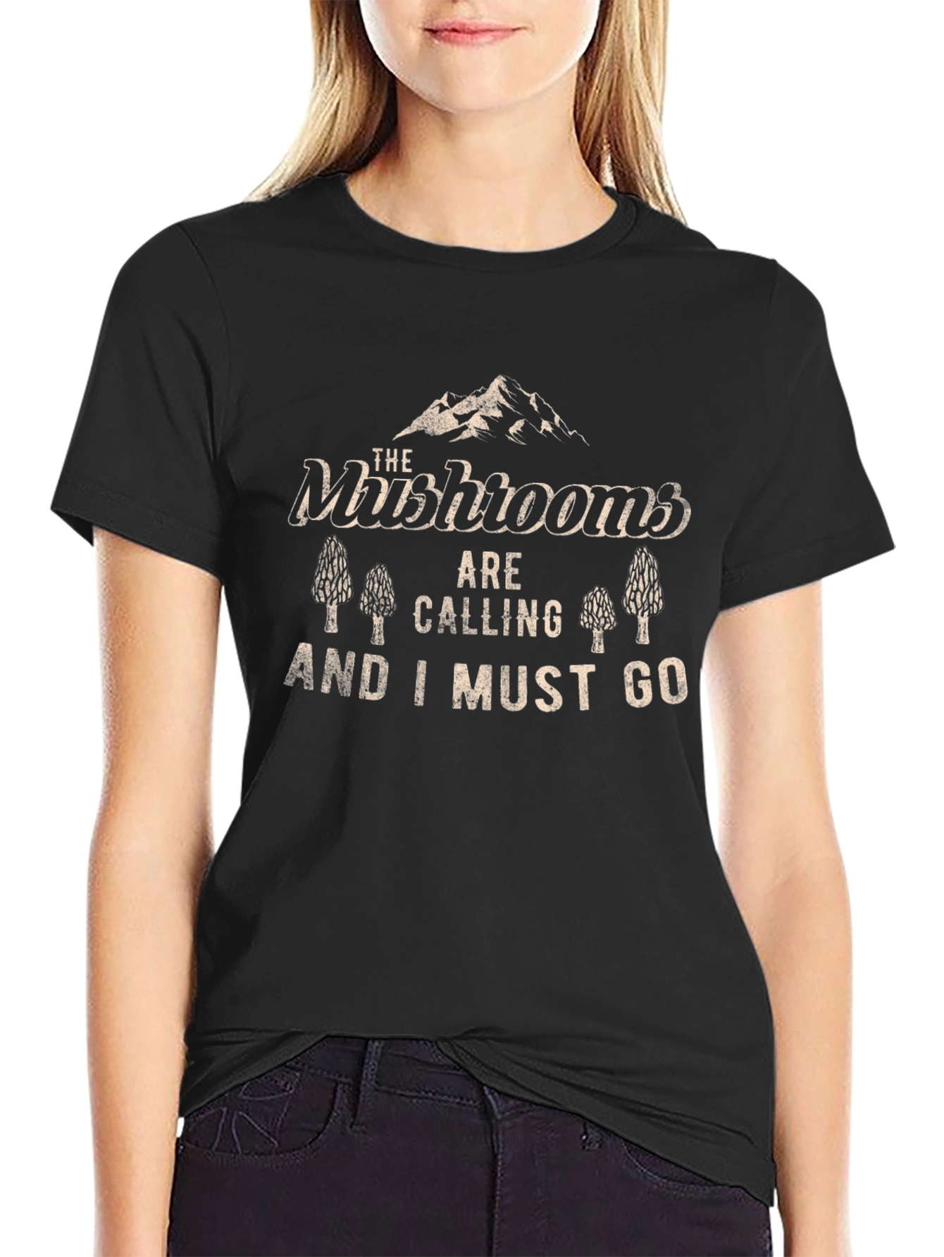 Mushroom Lovers T-Shirt: The Mushrooms are Calling