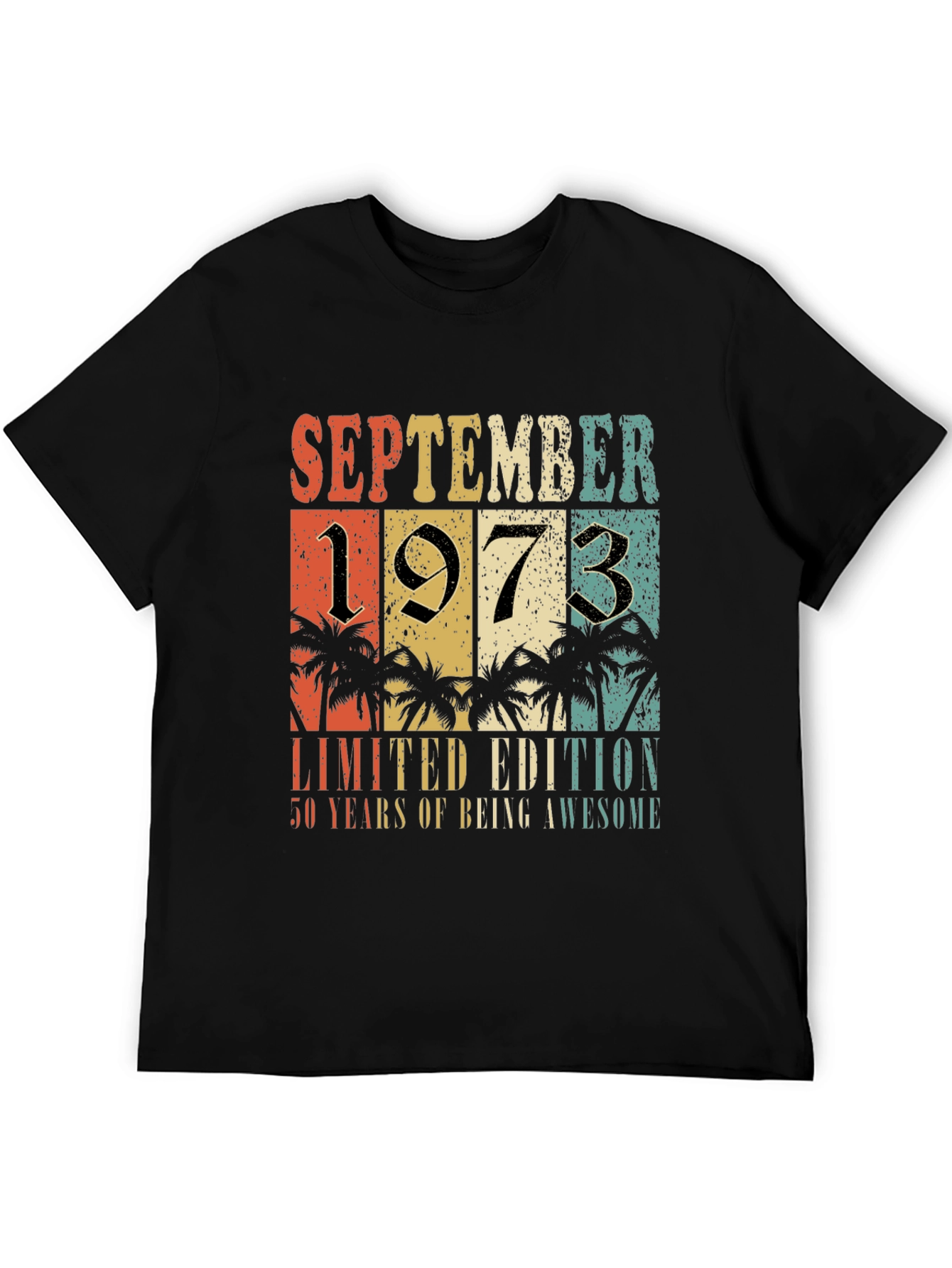 September 1973 Limited Edition 50th Birthday T-Shirt