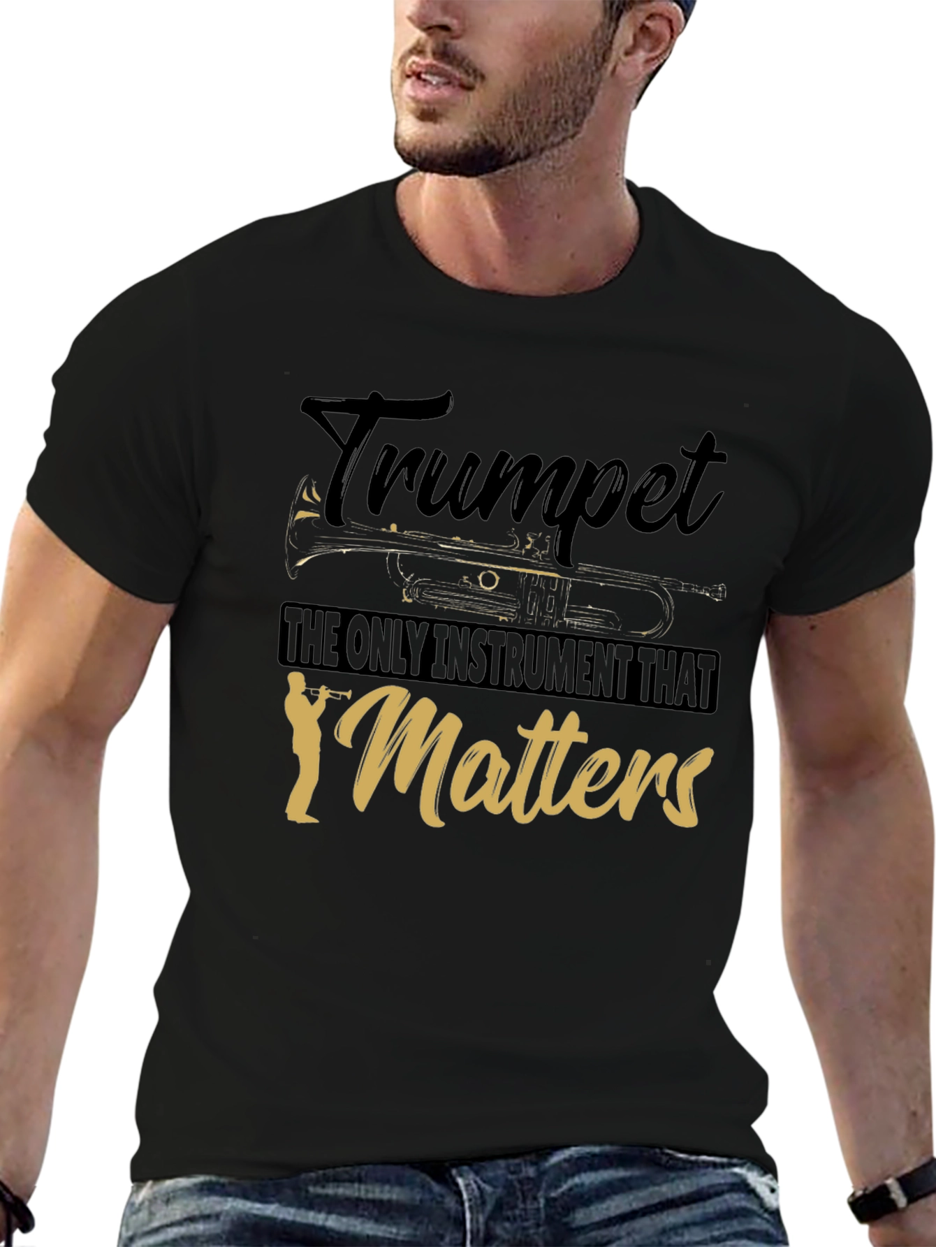 Trumpet Matters Graphic T-Shirt - Music Lover Tee
