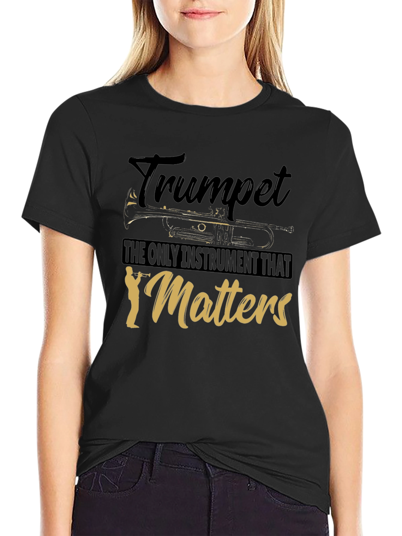 Trumpet Matters Graphic T-Shirt - Music Lover Tee