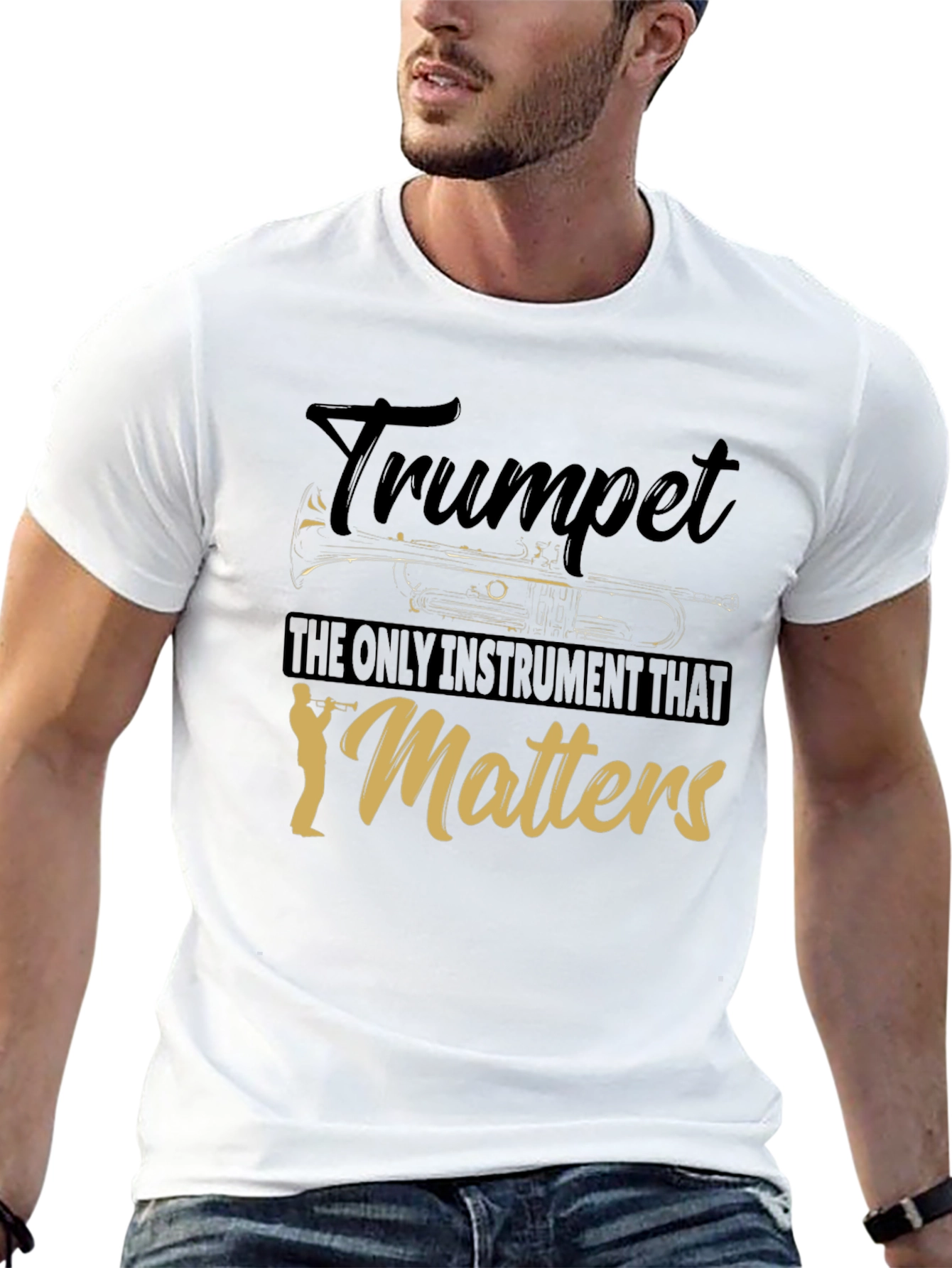 Trumpet Matters Graphic T-Shirt - Music Lover Tee