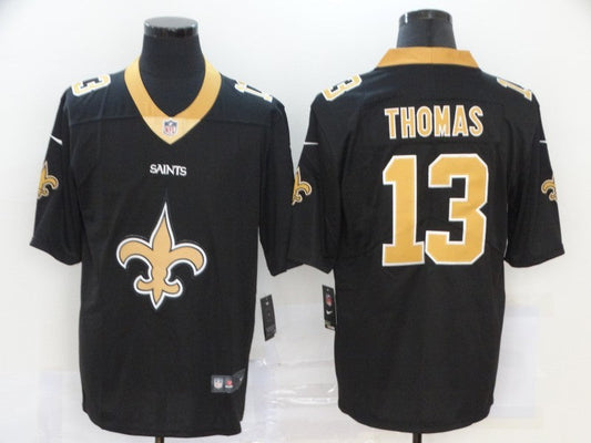 Men's New Orleans Saints Michael Thomas #13 Black Alternate Game Player Jerseys