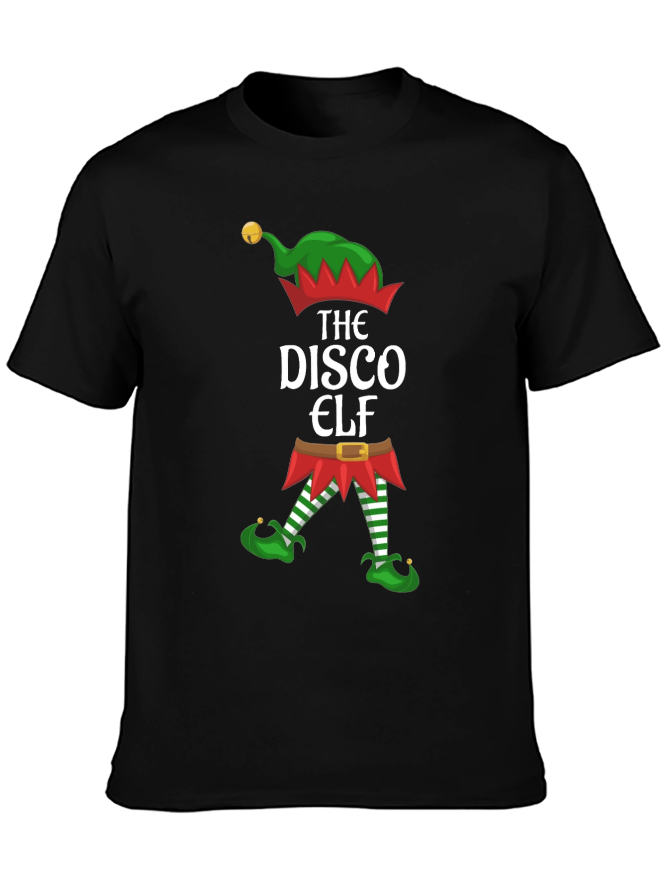 Disco Elf Christmas T-Shirt