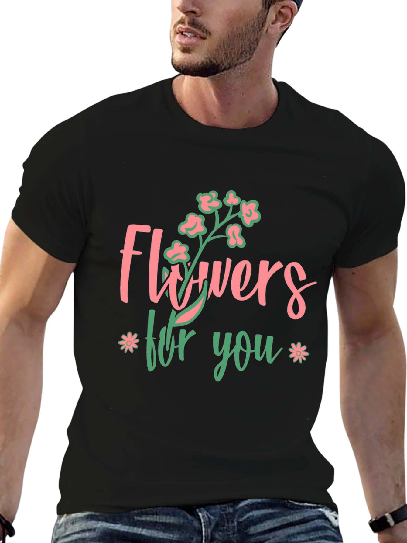 Floral Flowers for You Graphic Tee