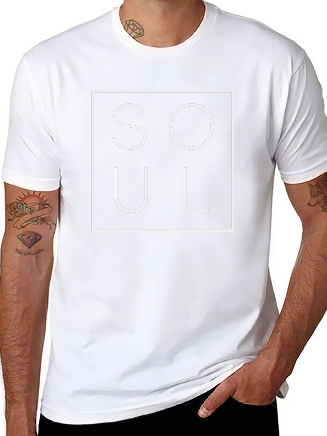 Soul Graphic Black T-Shirt