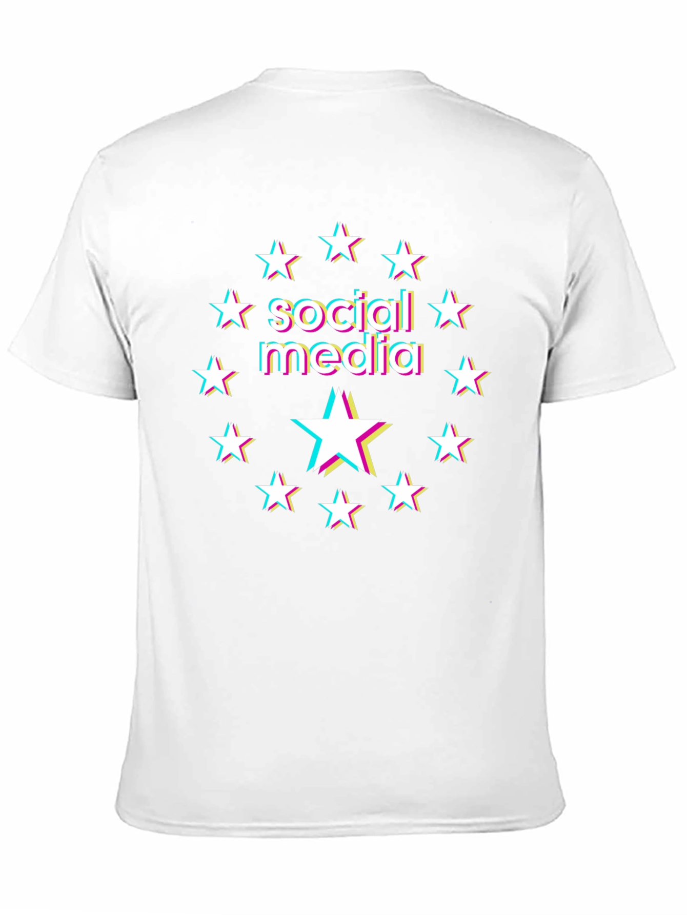 Social Media Star Black T-Shirt