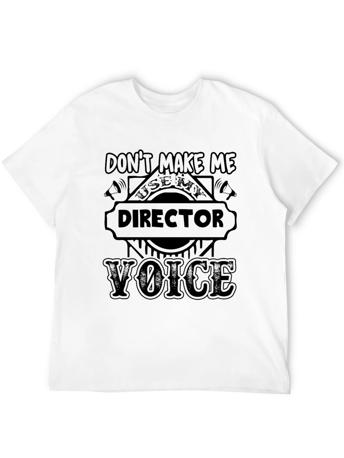 Director Voice T-Shirt: Funny Film Crew Tee