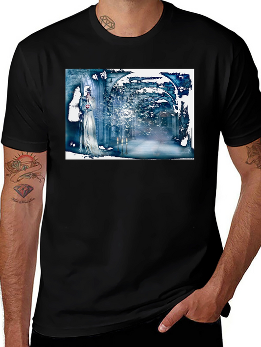Abstract Gothic T-Shirt: Wearable Art Tee