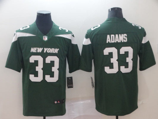 Men's New York Jets Jamal Adams #33 Green Game Jerseys