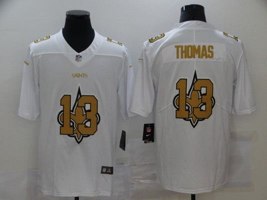 Men's New Orleans Saints Michael Thomas #13 White Game Player Jerseys