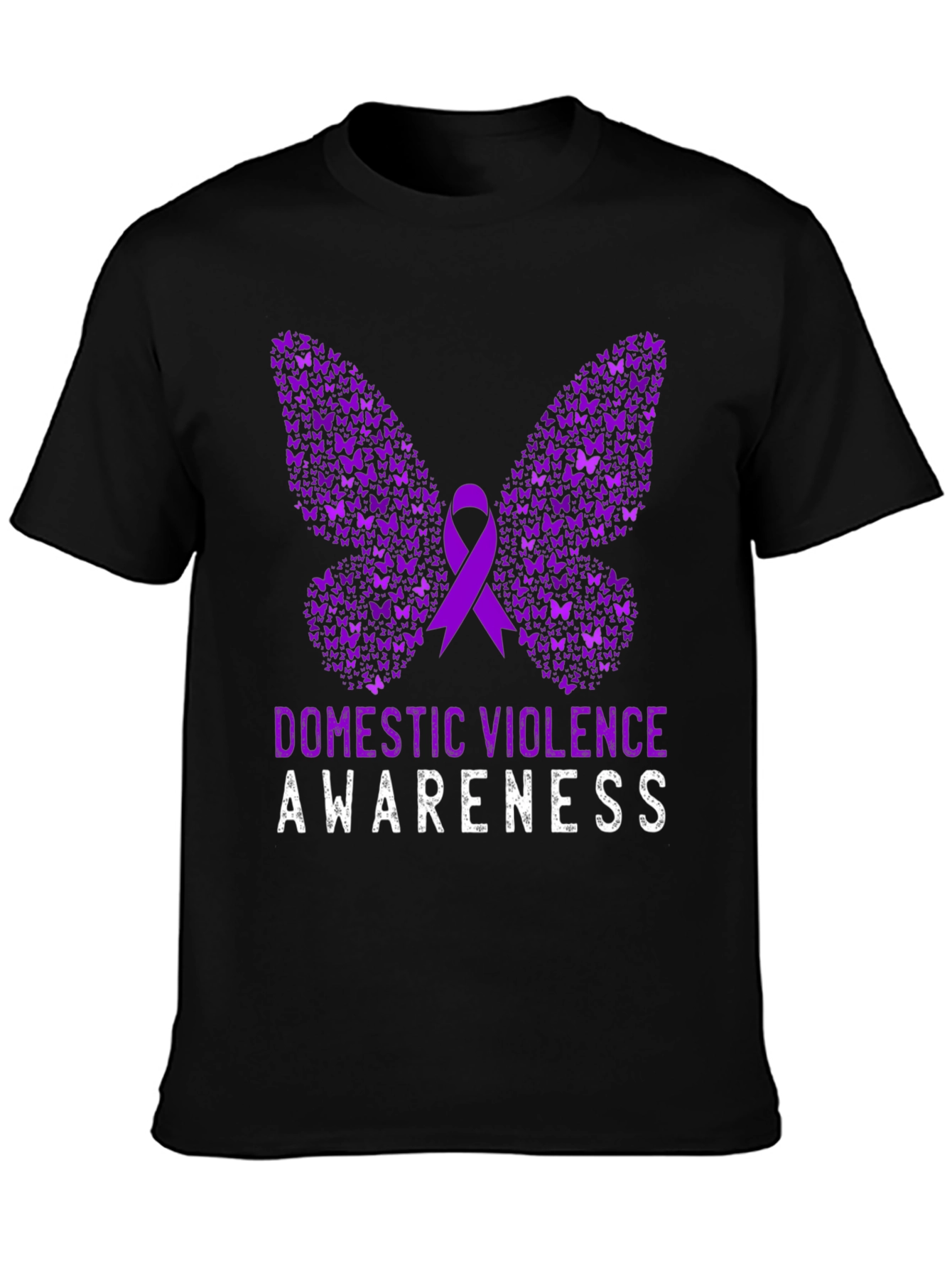 Domestic Violence Awareness Butterfly T-Shirt