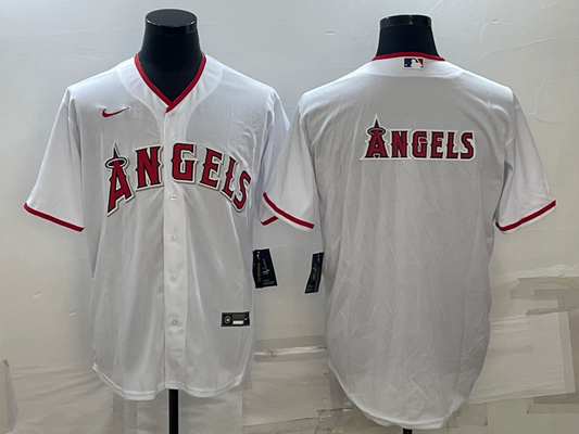 Men's Los Angeles Angels White Alternate Replica Team Jerseys