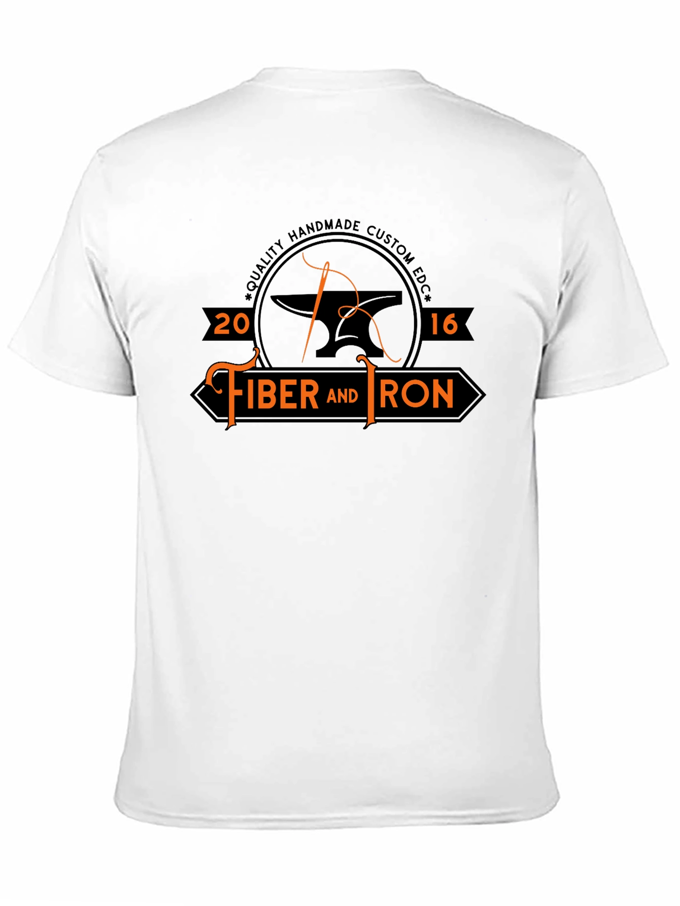 Fiber and Iron Black Graphic Tee