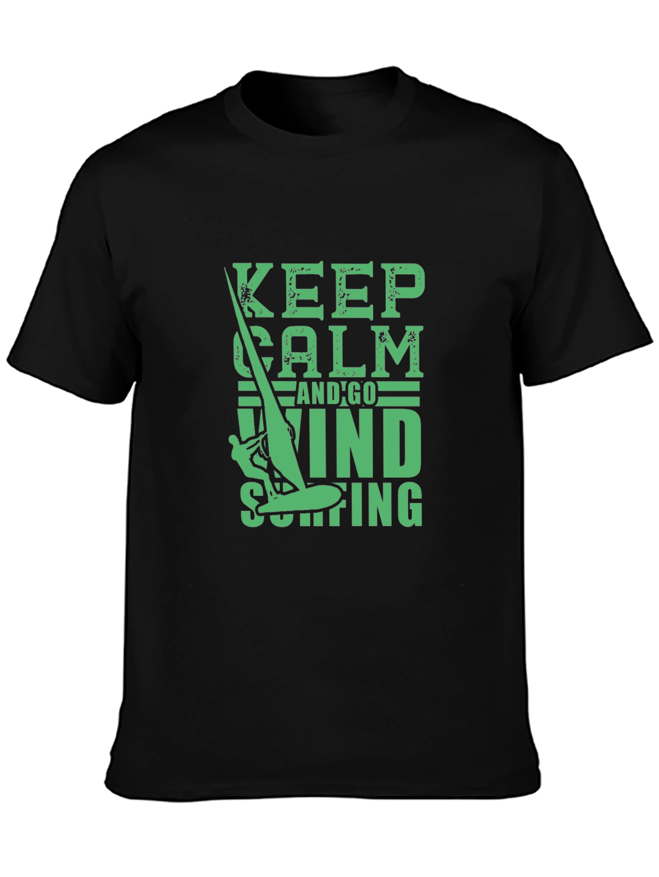 Keep Calm and Go Windsurfing Tee