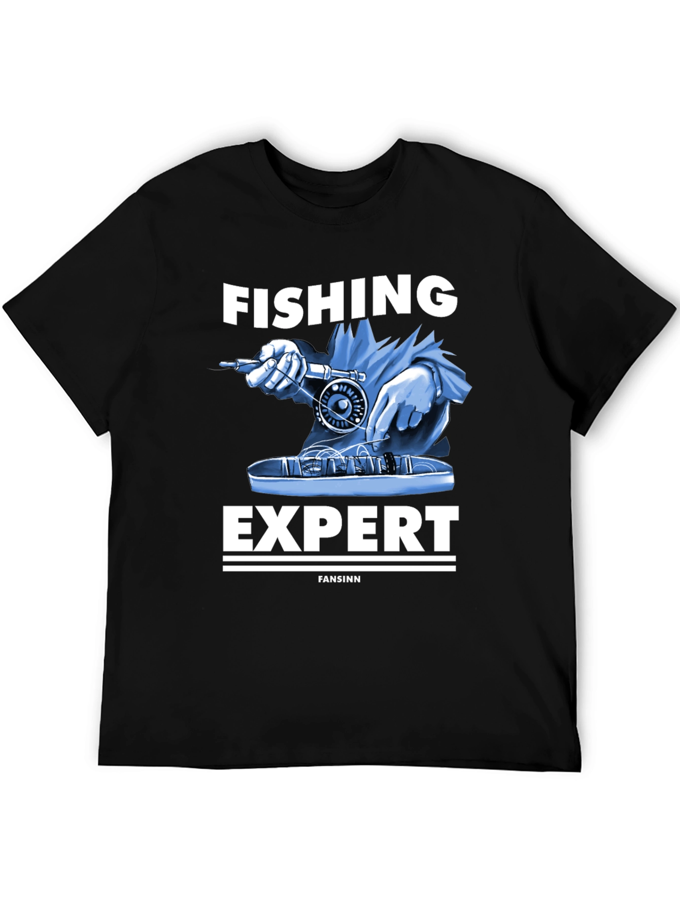 Fishing Expert Graphic Tee - Fly Fishing Design