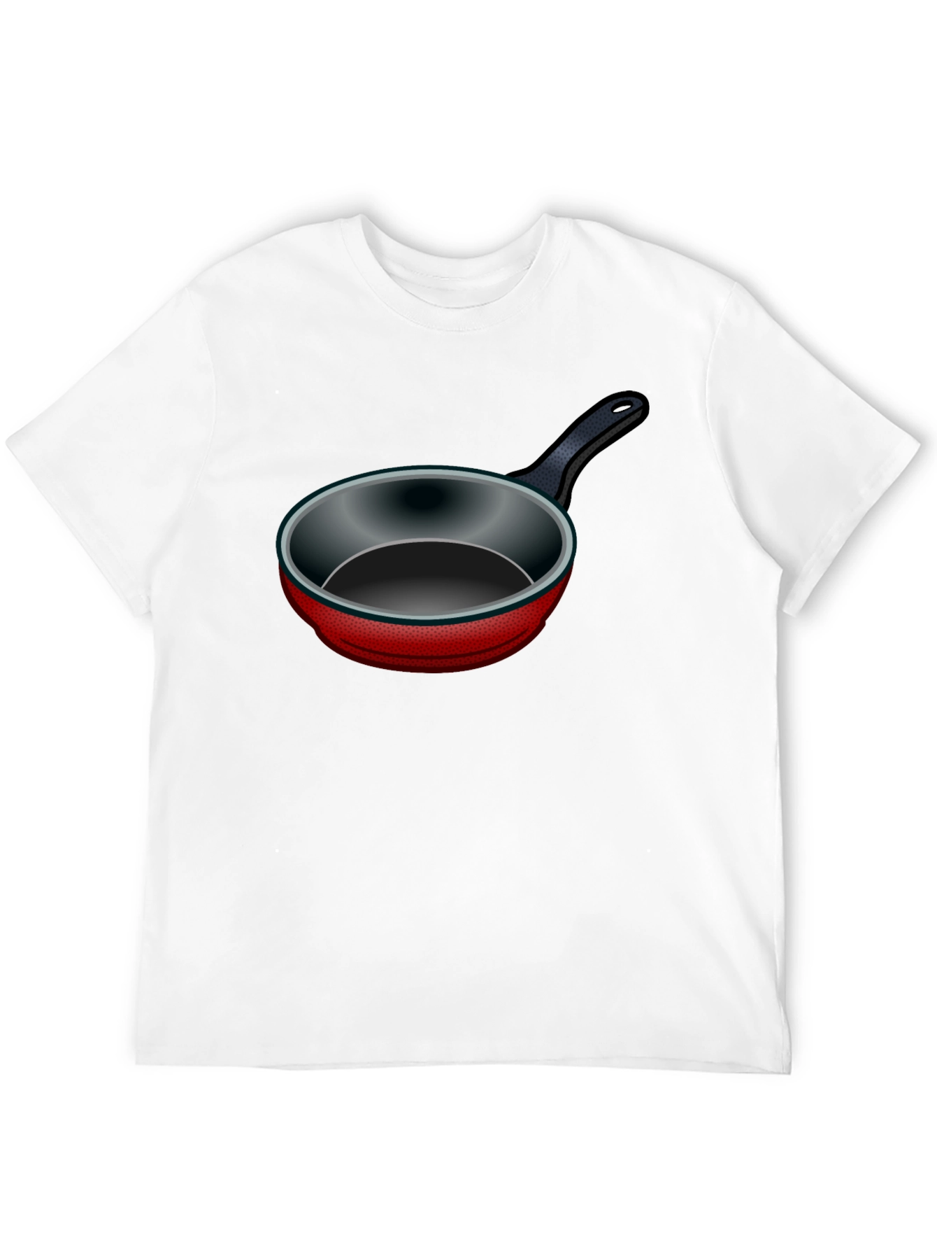 Funny Frying Pan Graphic T-Shirt