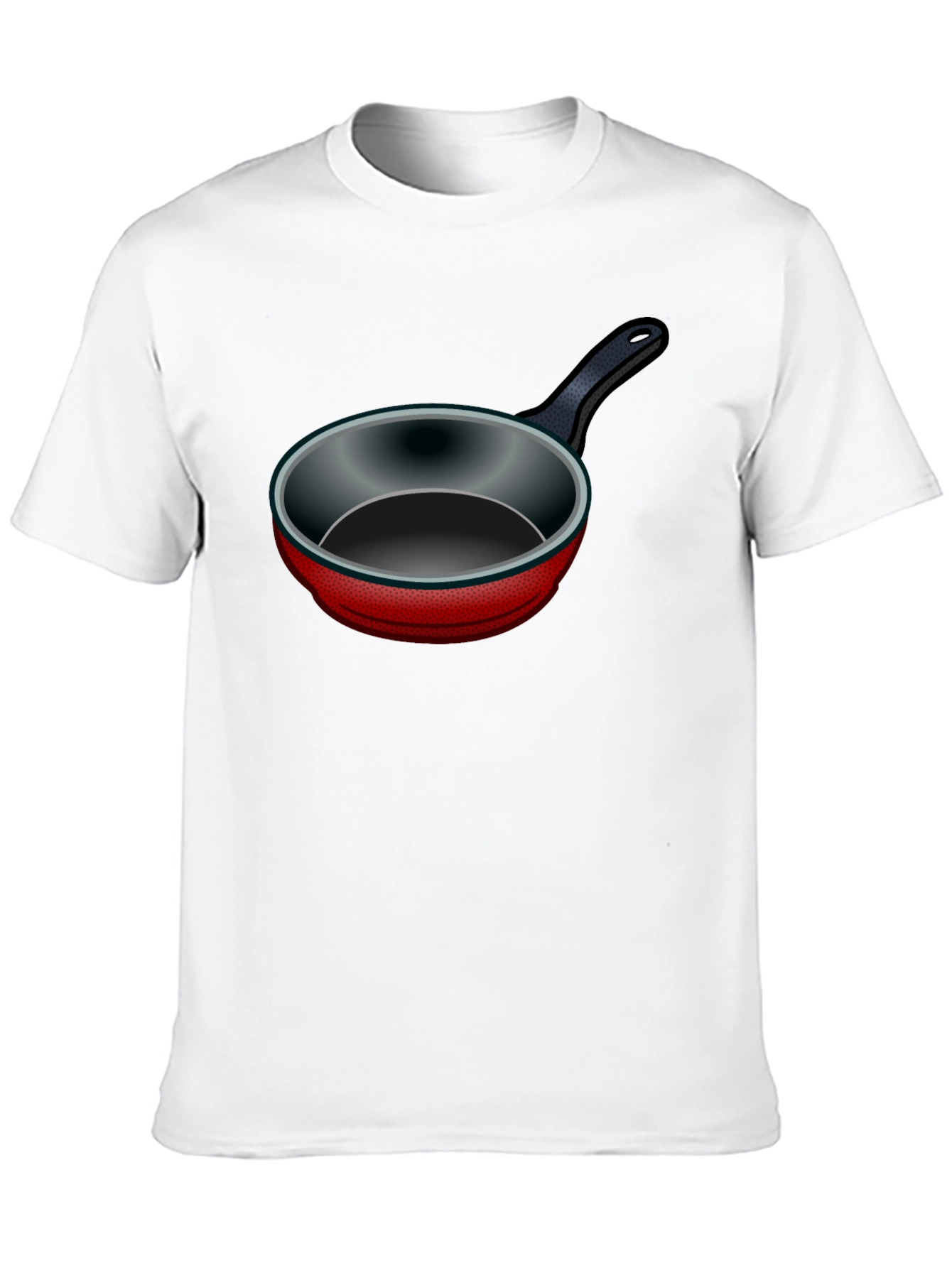 Funny Frying Pan Graphic T-Shirt