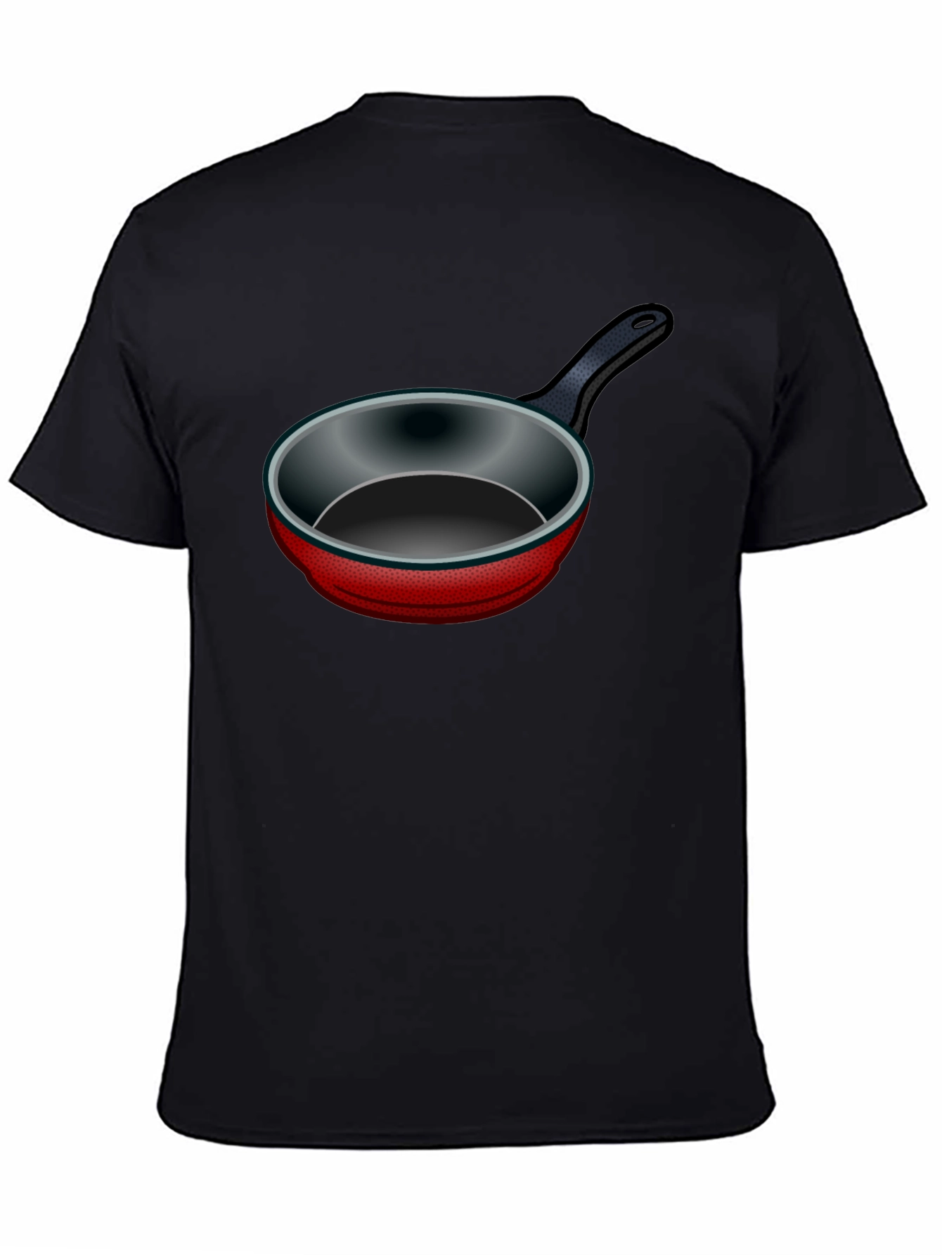 Funny Frying Pan Graphic T-Shirt