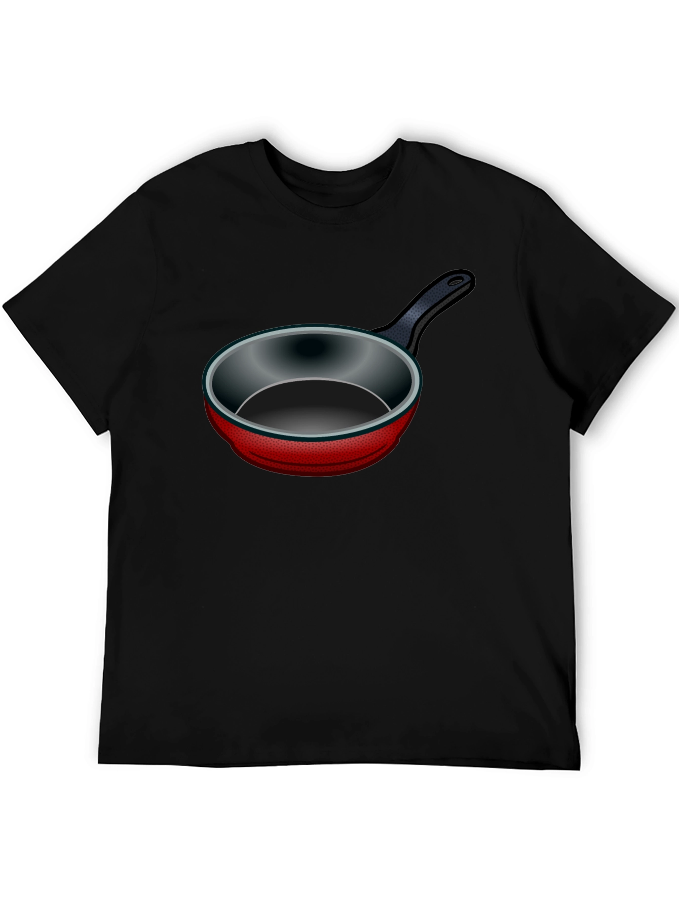 Funny Frying Pan Graphic T-Shirt