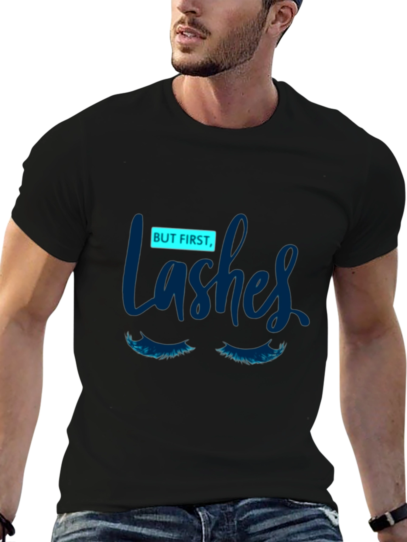 But First Lashes Graphic Tee