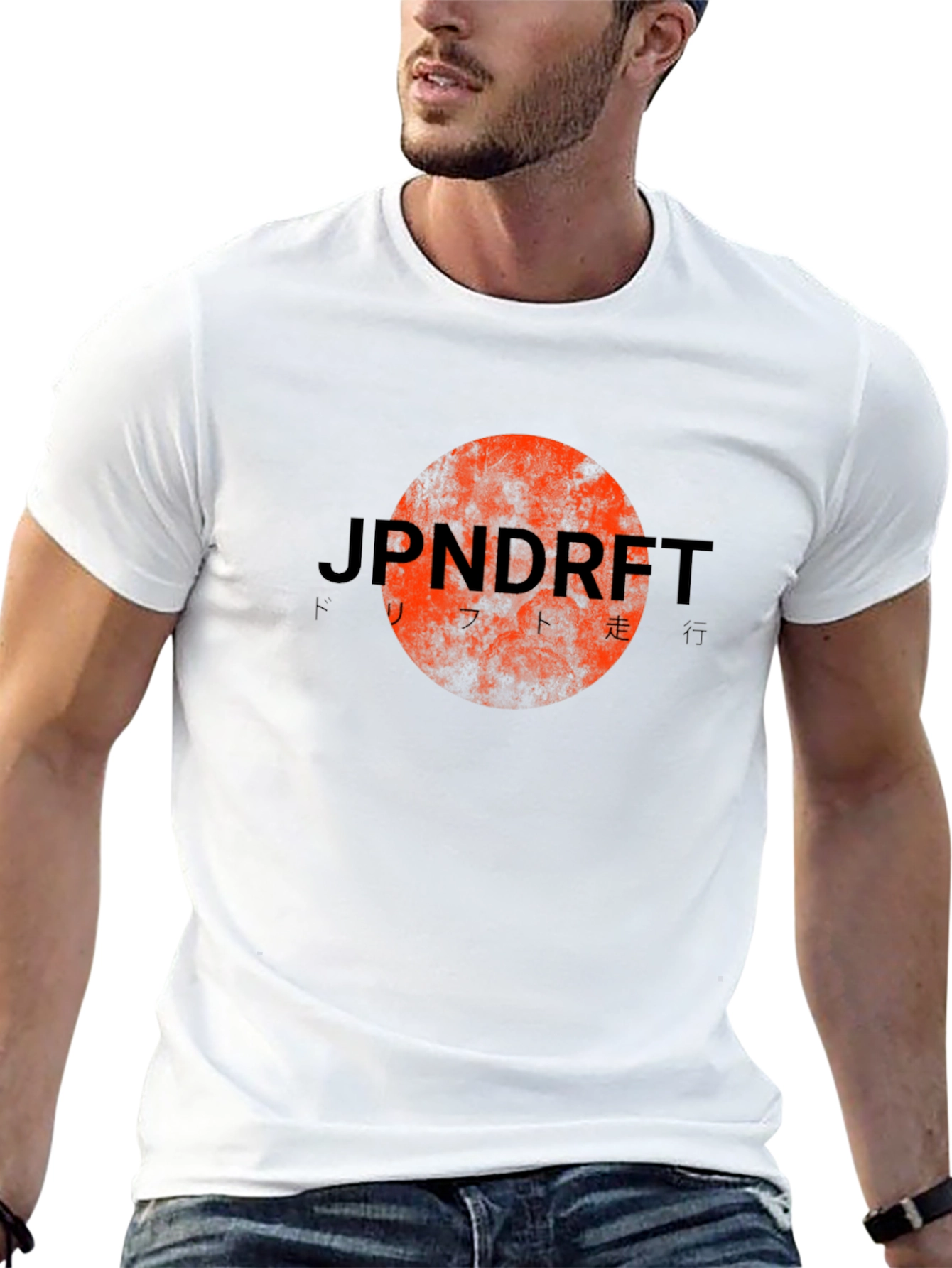 JpnDrft Graphic Tee - Mens Black T-Shirt