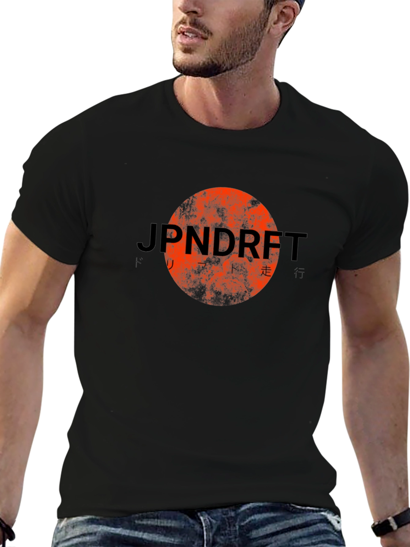 JpnDrft Graphic Tee - Mens Black T-Shirt