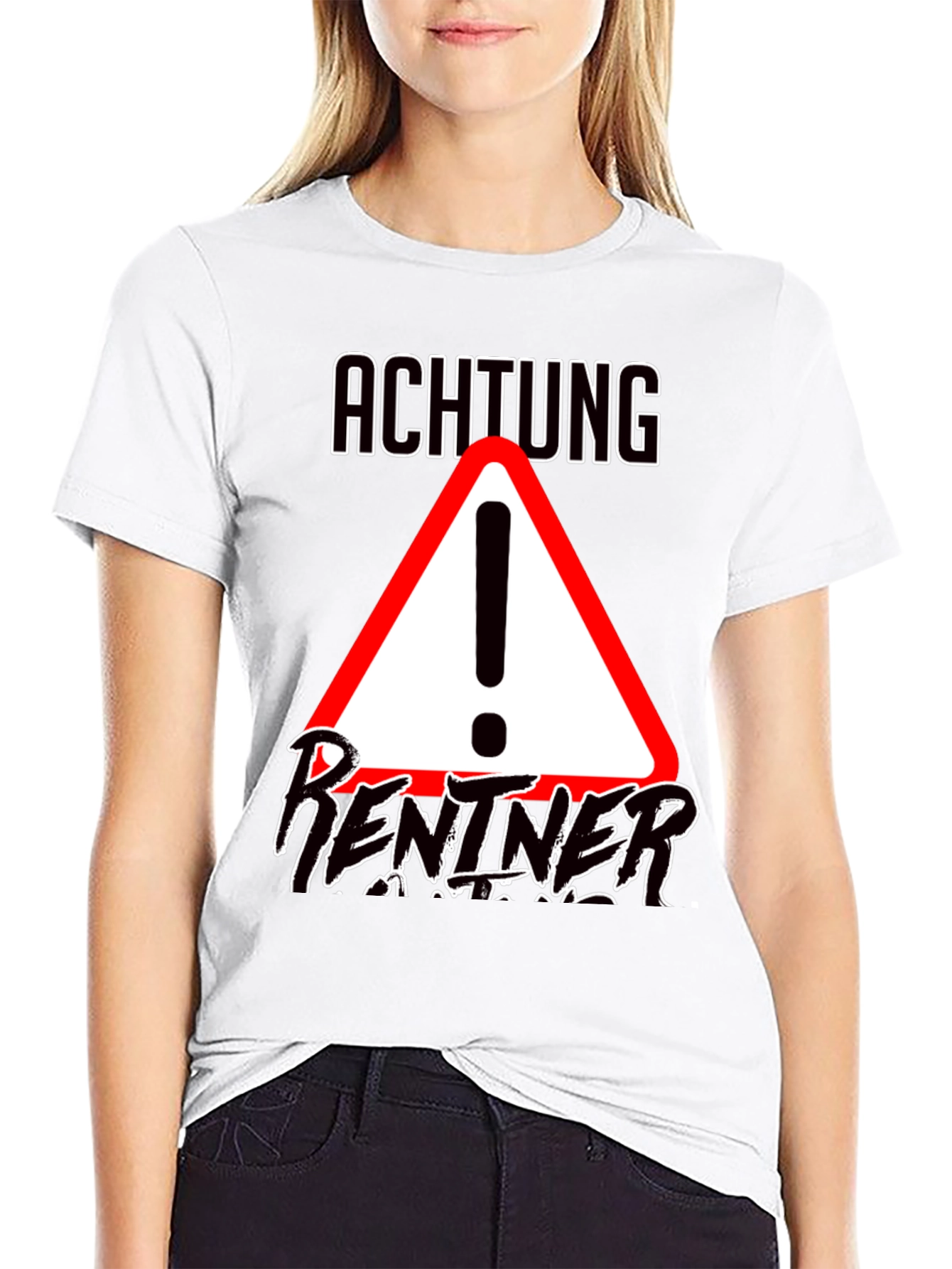 Achtung Rentner T-Shirt