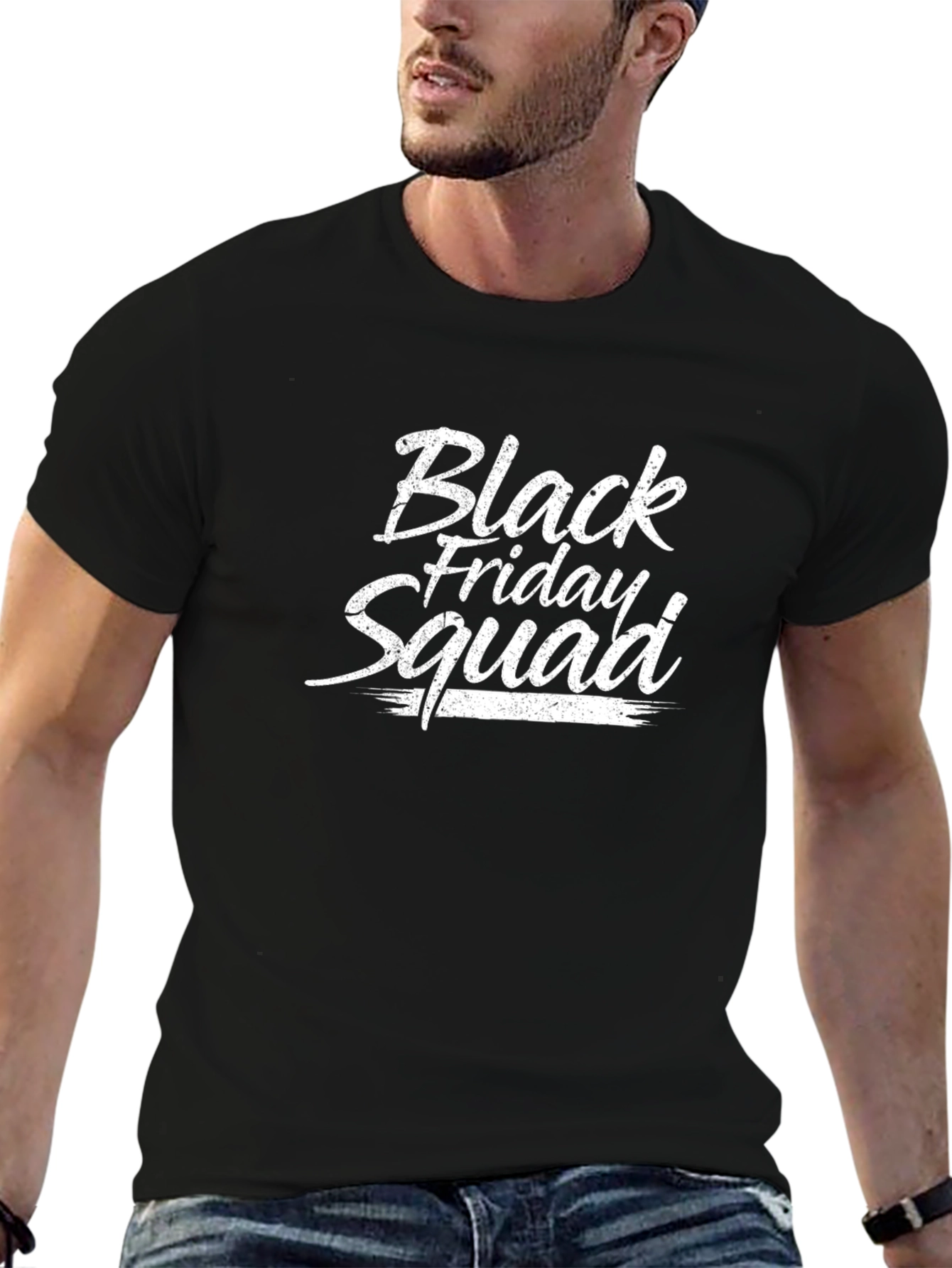 Black Friday Squad Graphic Tee - Trendy Gift!