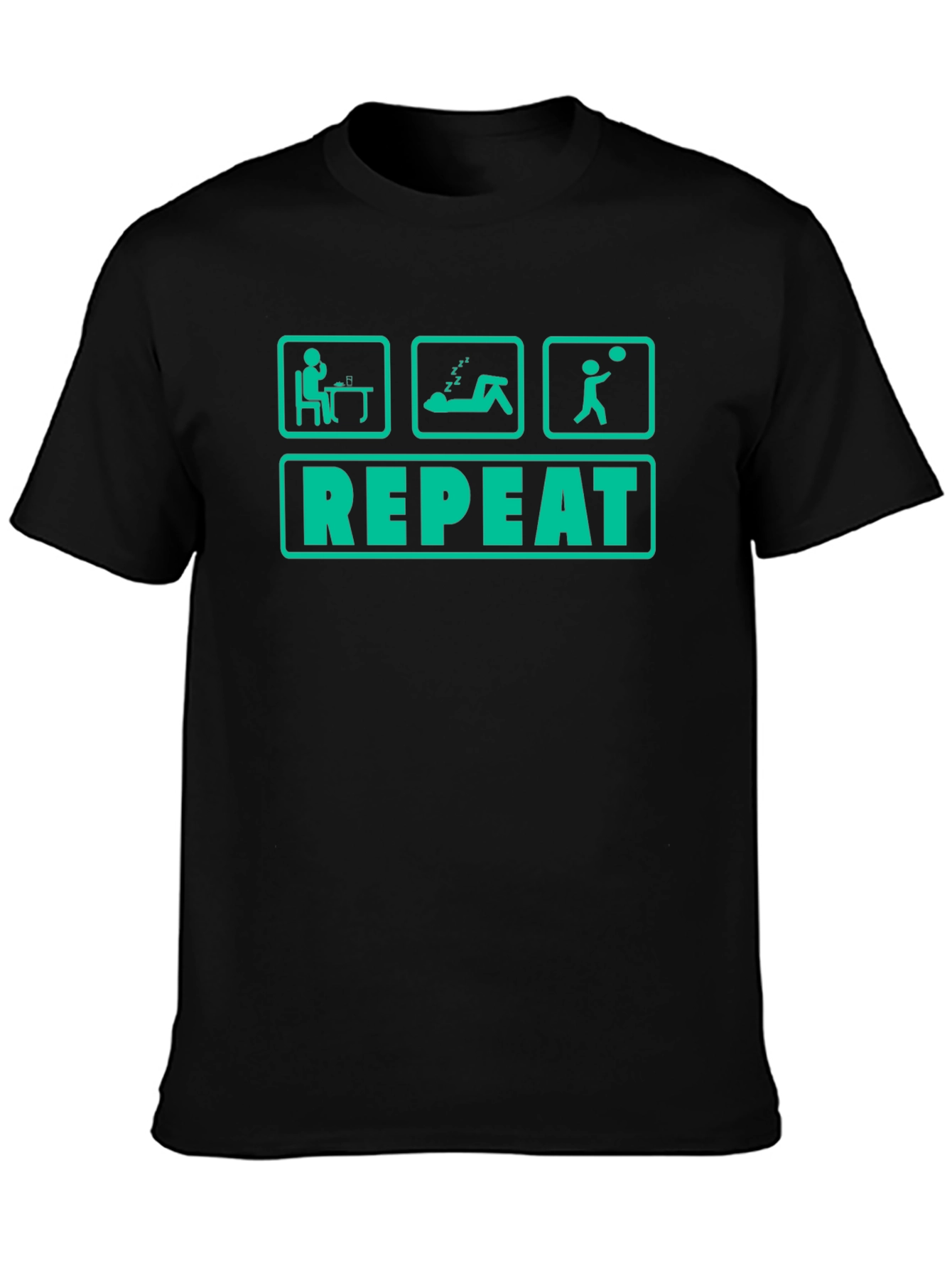 Eat Sleep Bowl Repeat T-Shirt