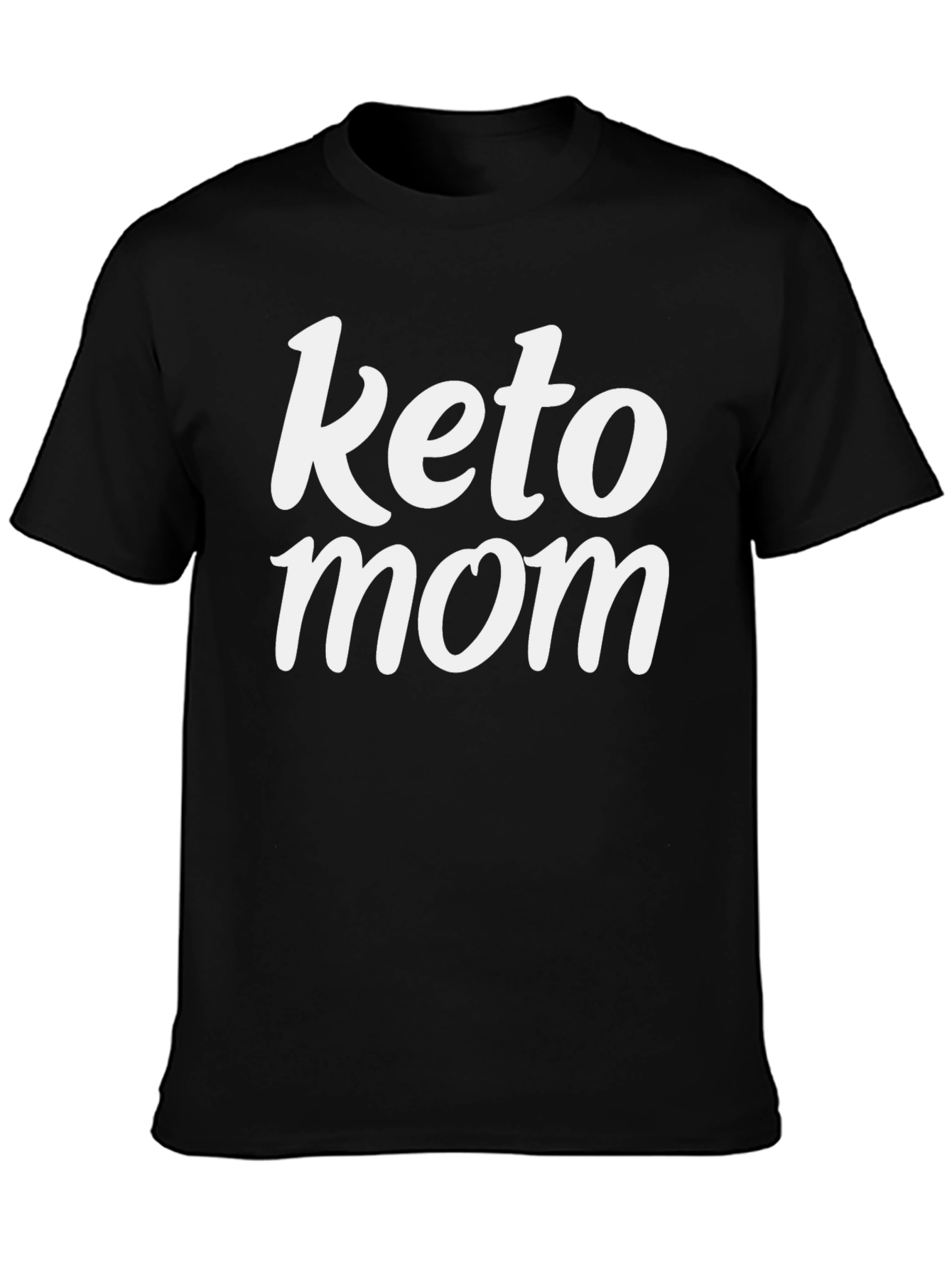 Keto Mom Black Graphic Tee
