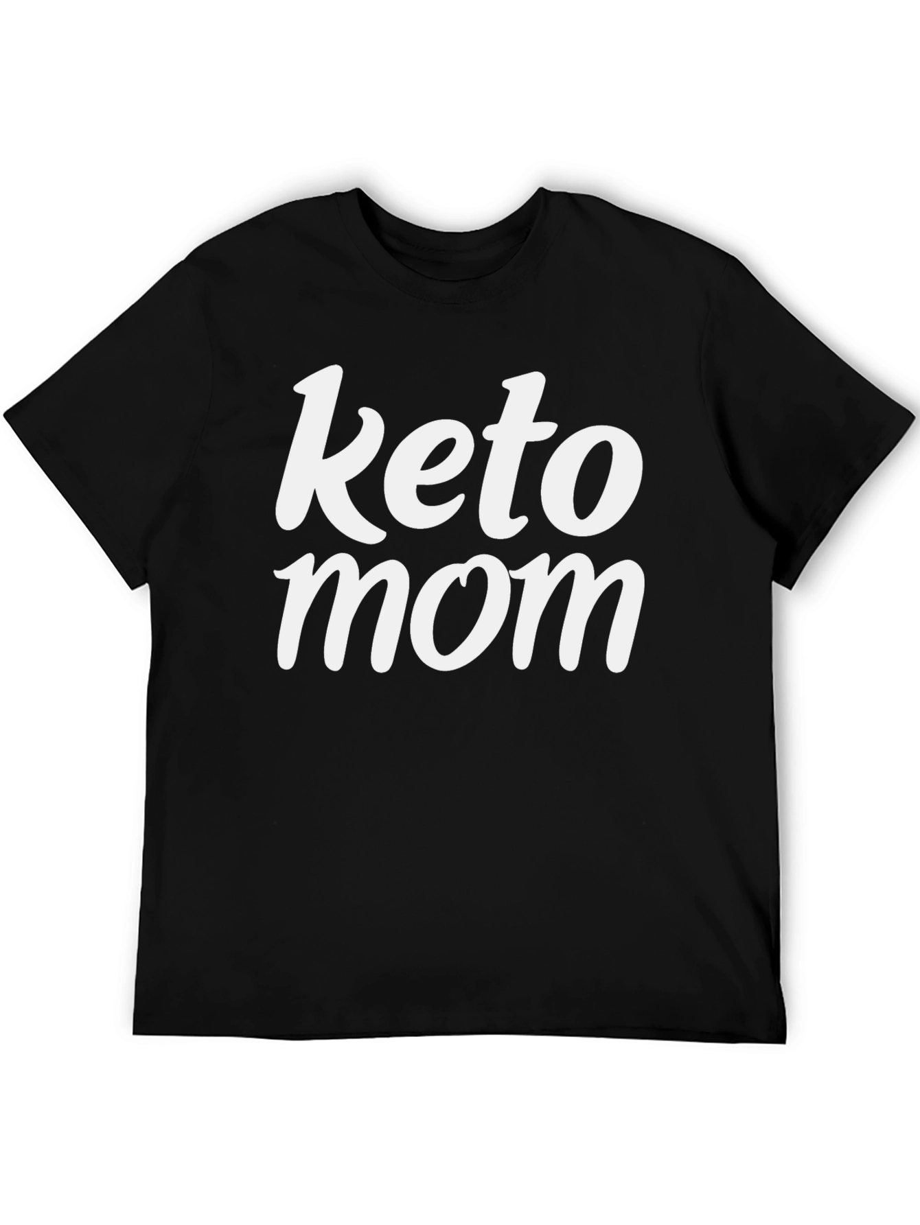 Keto Mom Black Graphic Tee