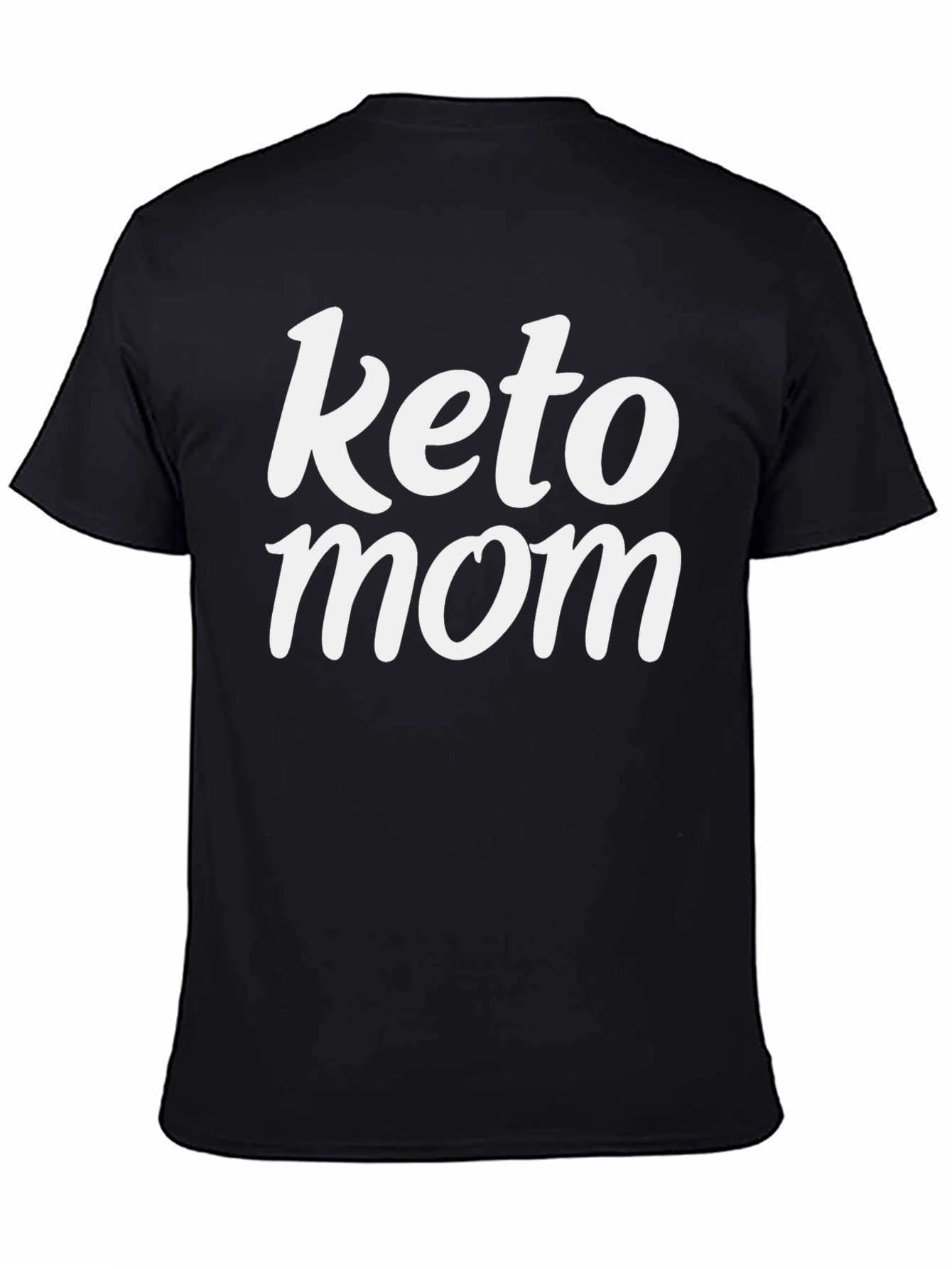 Keto Mom Black Graphic Tee
