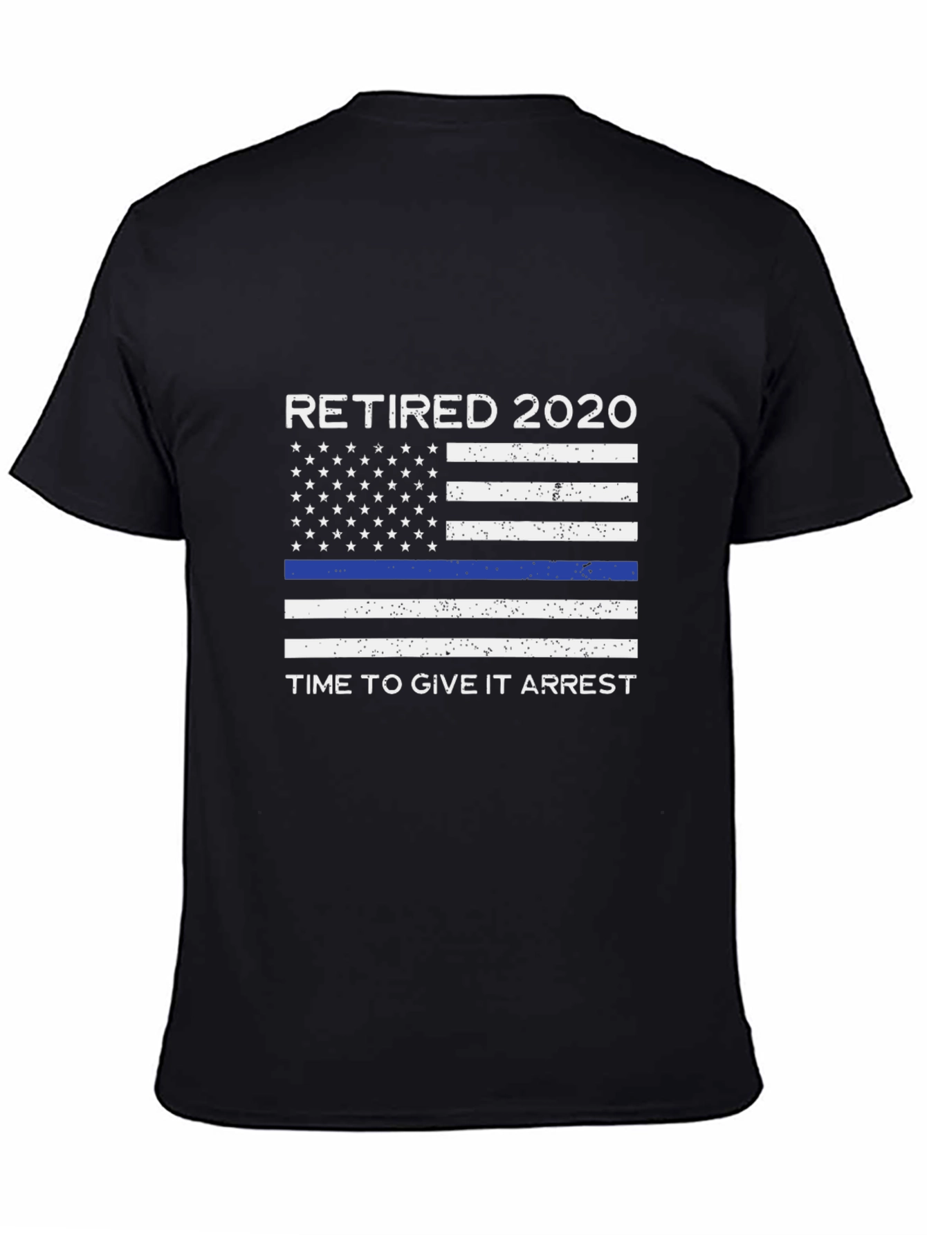 Retired 2020 Thin Blue Line T-Shirt