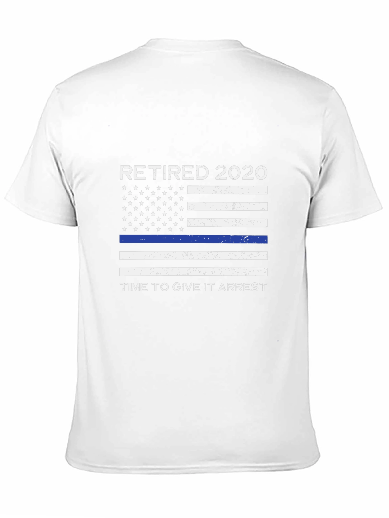 Retired 2020 Thin Blue Line T-Shirt