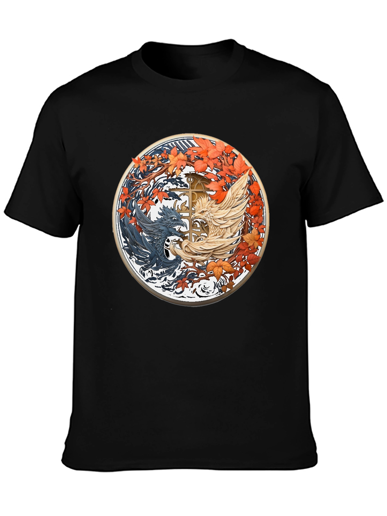 Yin Yang Dragon T-Shirt - Balance & Style