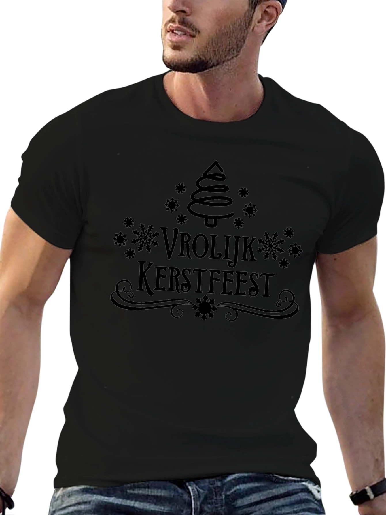 Vrolijk Kerstfeest Christmas T-Shirt - Holiday Tee