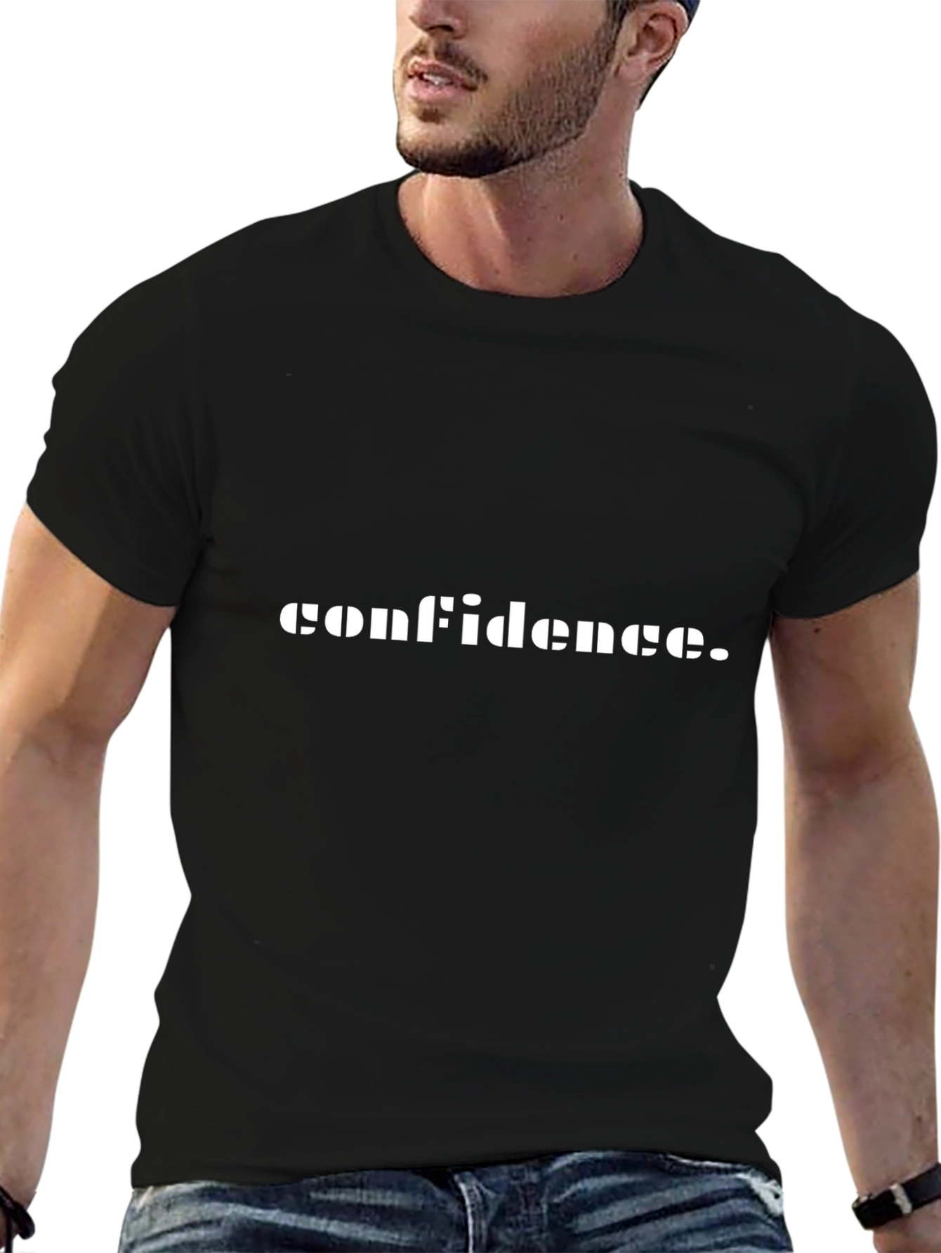 Confidence Graphic Tee - Black