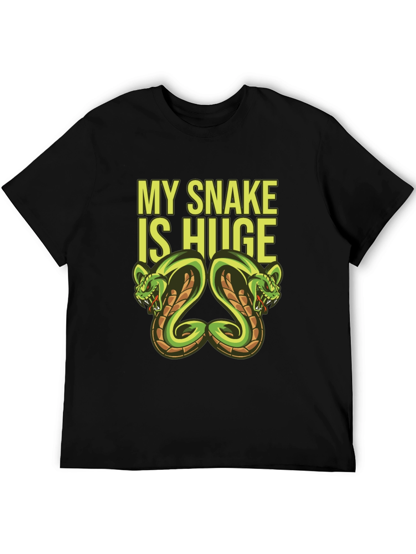 My Snake Is Huge Graphic Tee