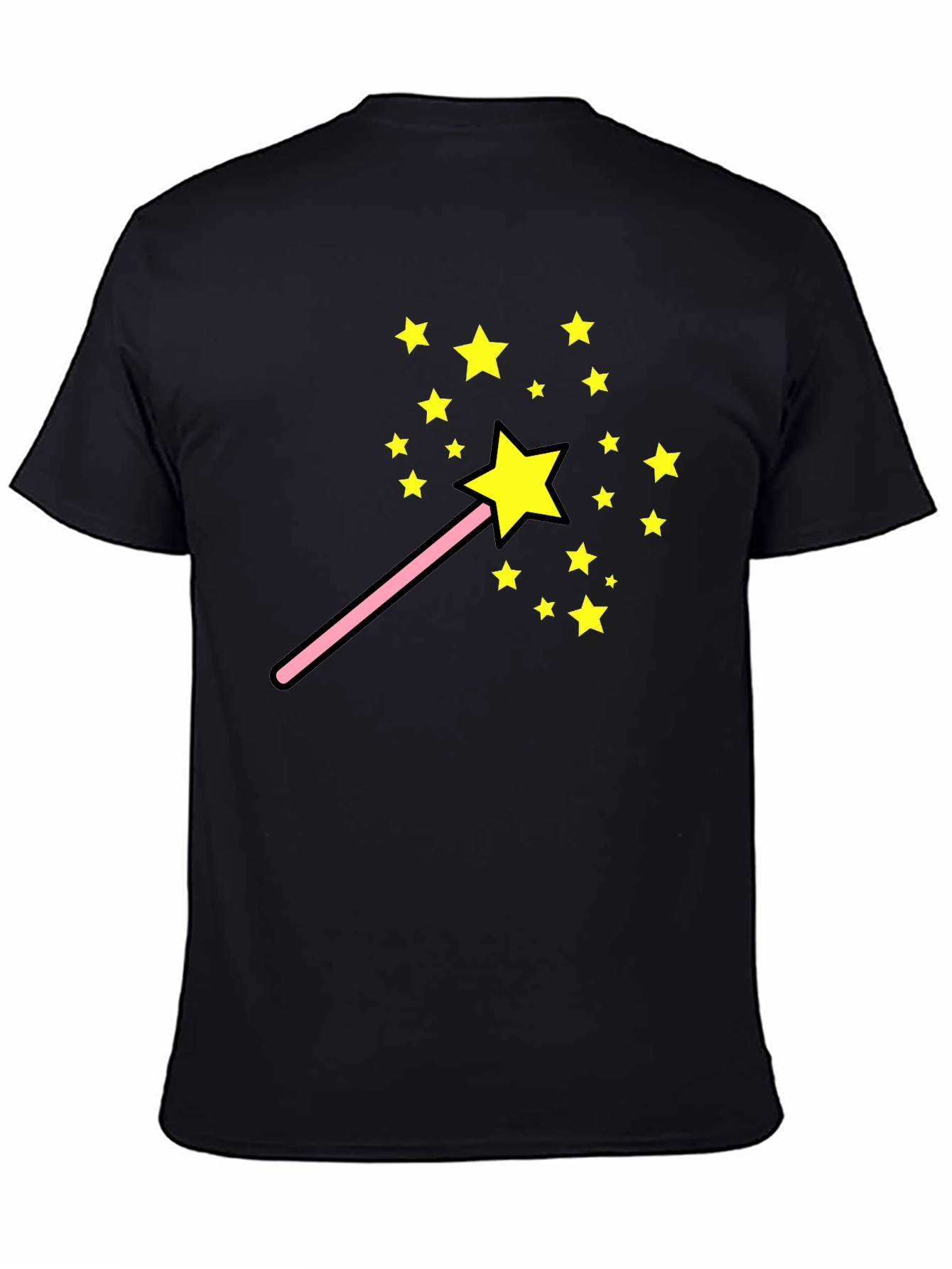 Magic Wand Star T-Shirt - Fun Whimsical Design