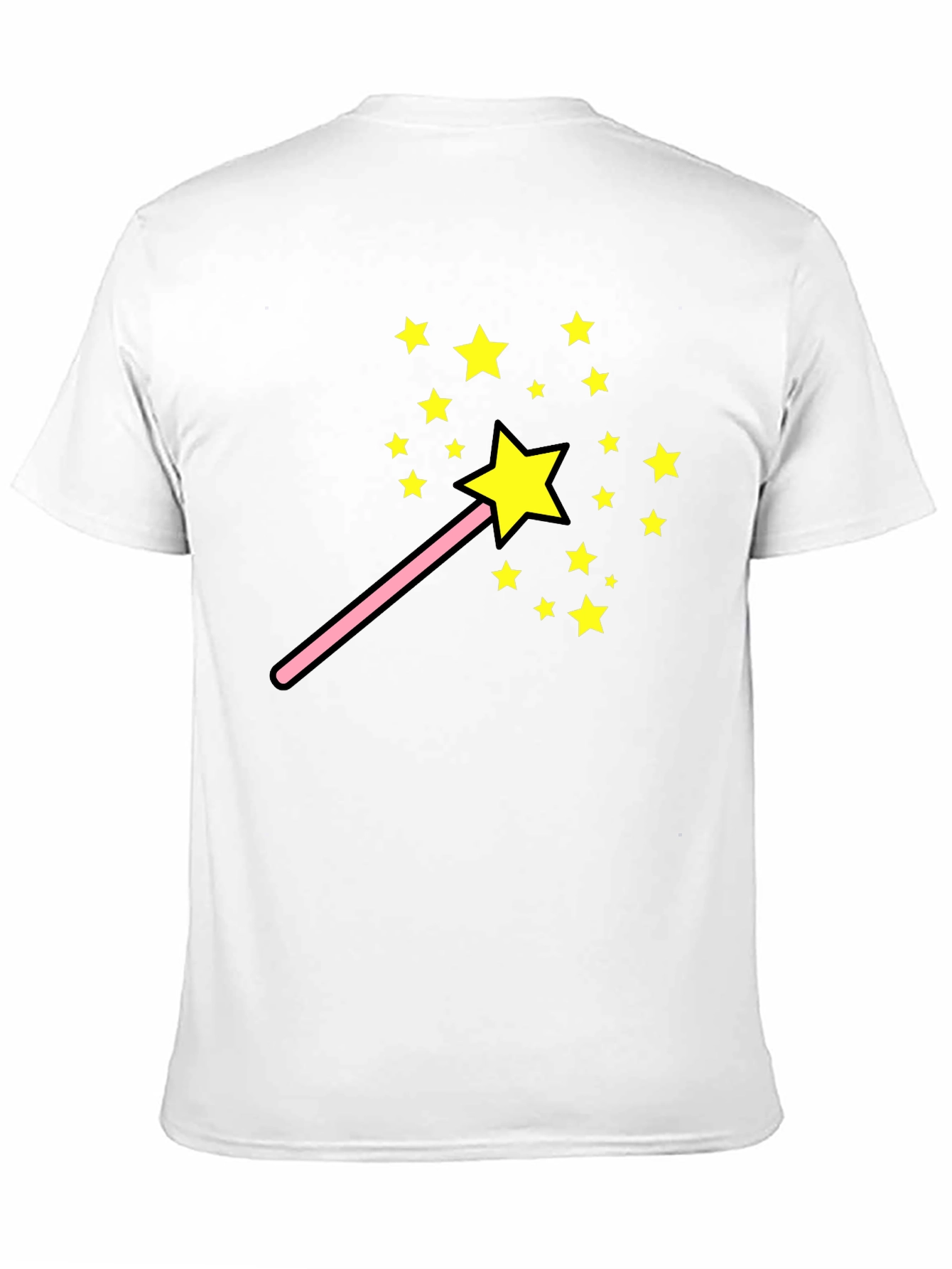Magic Wand Star T-Shirt - Fun Whimsical Design