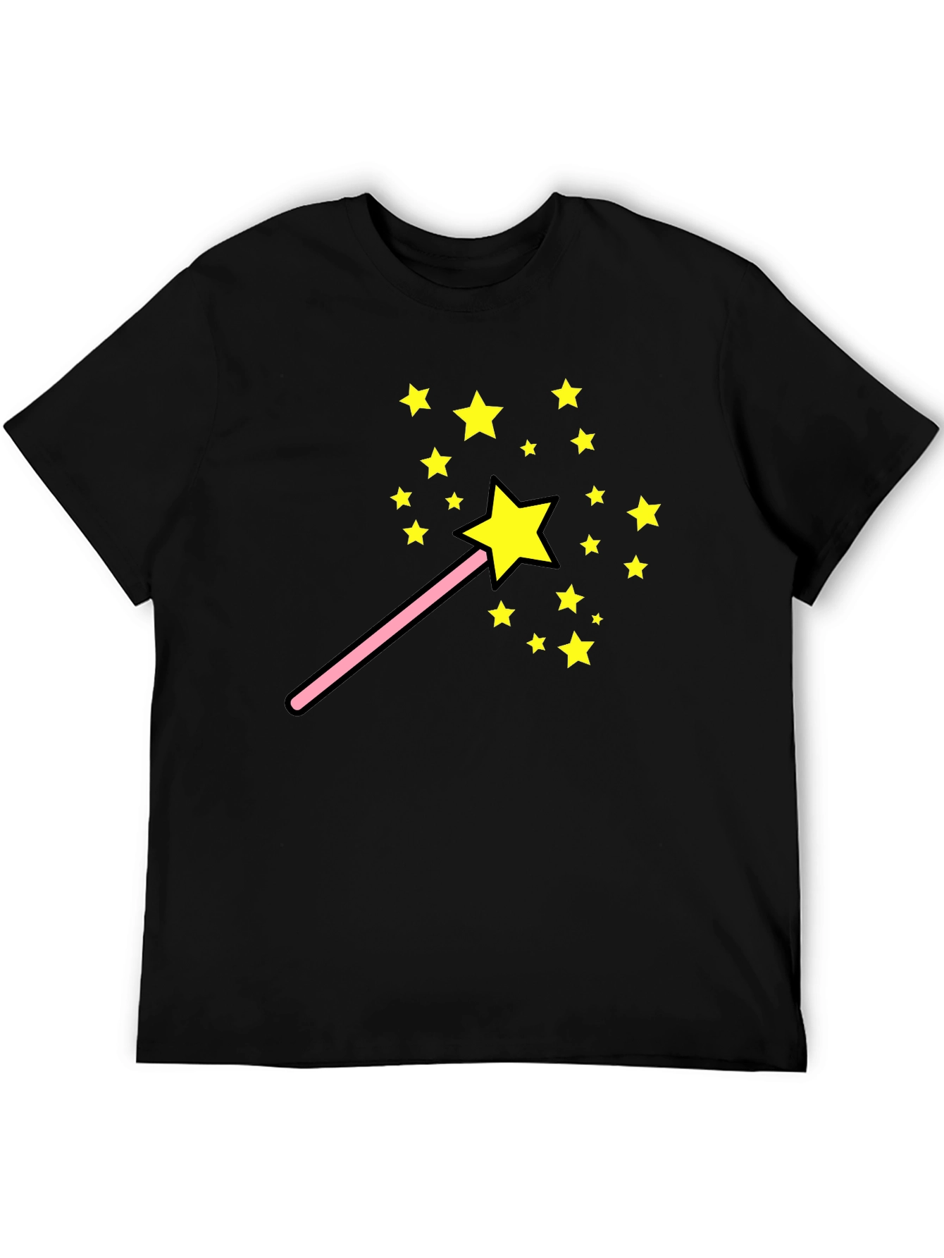 Magic Wand Star T-Shirt - Fun Whimsical Design