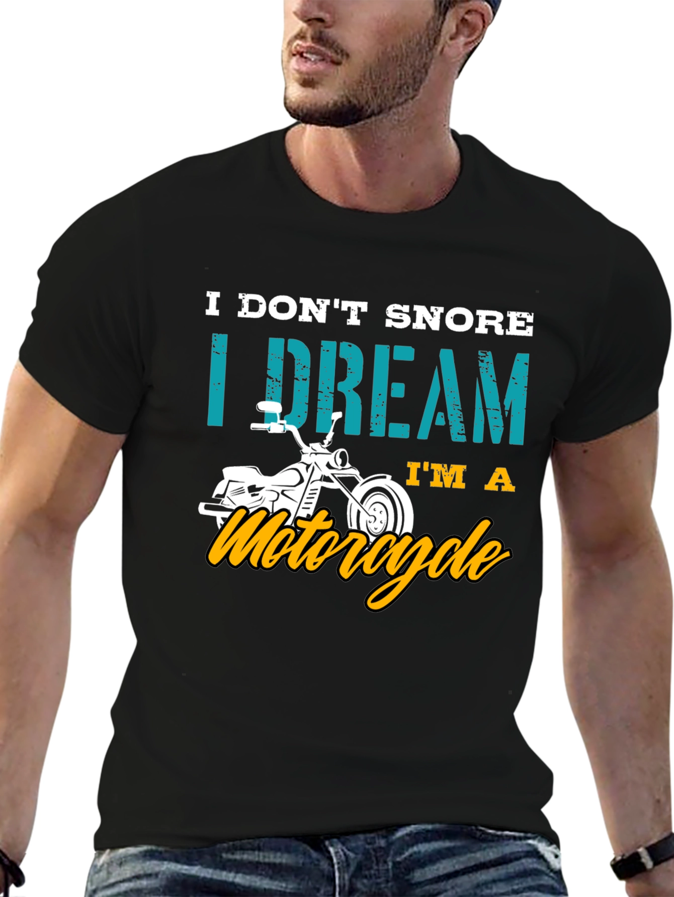I Dream Im A Motorcycle Graphic T-Shirt