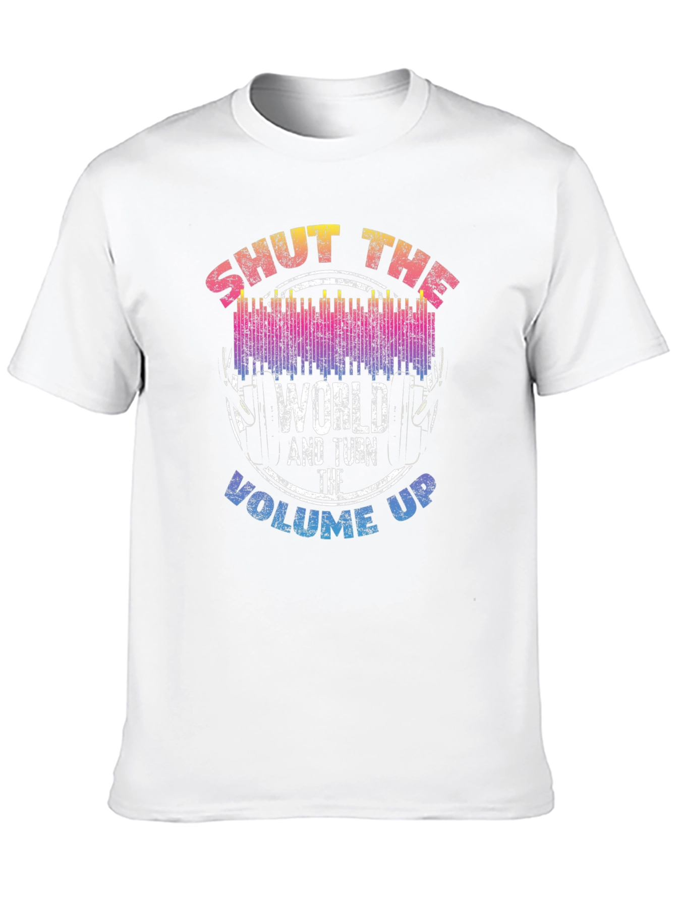 Shut The World Up Graphic T-Shirt