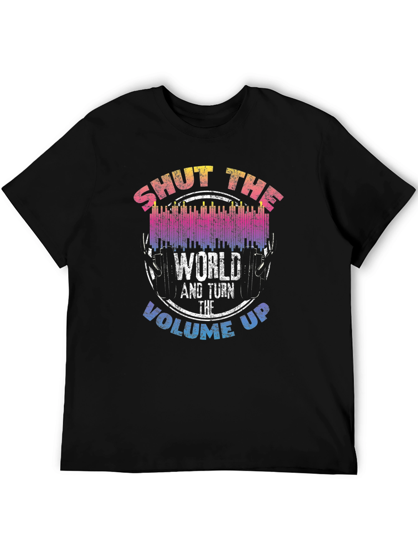 Shut The World Up Graphic T-Shirt