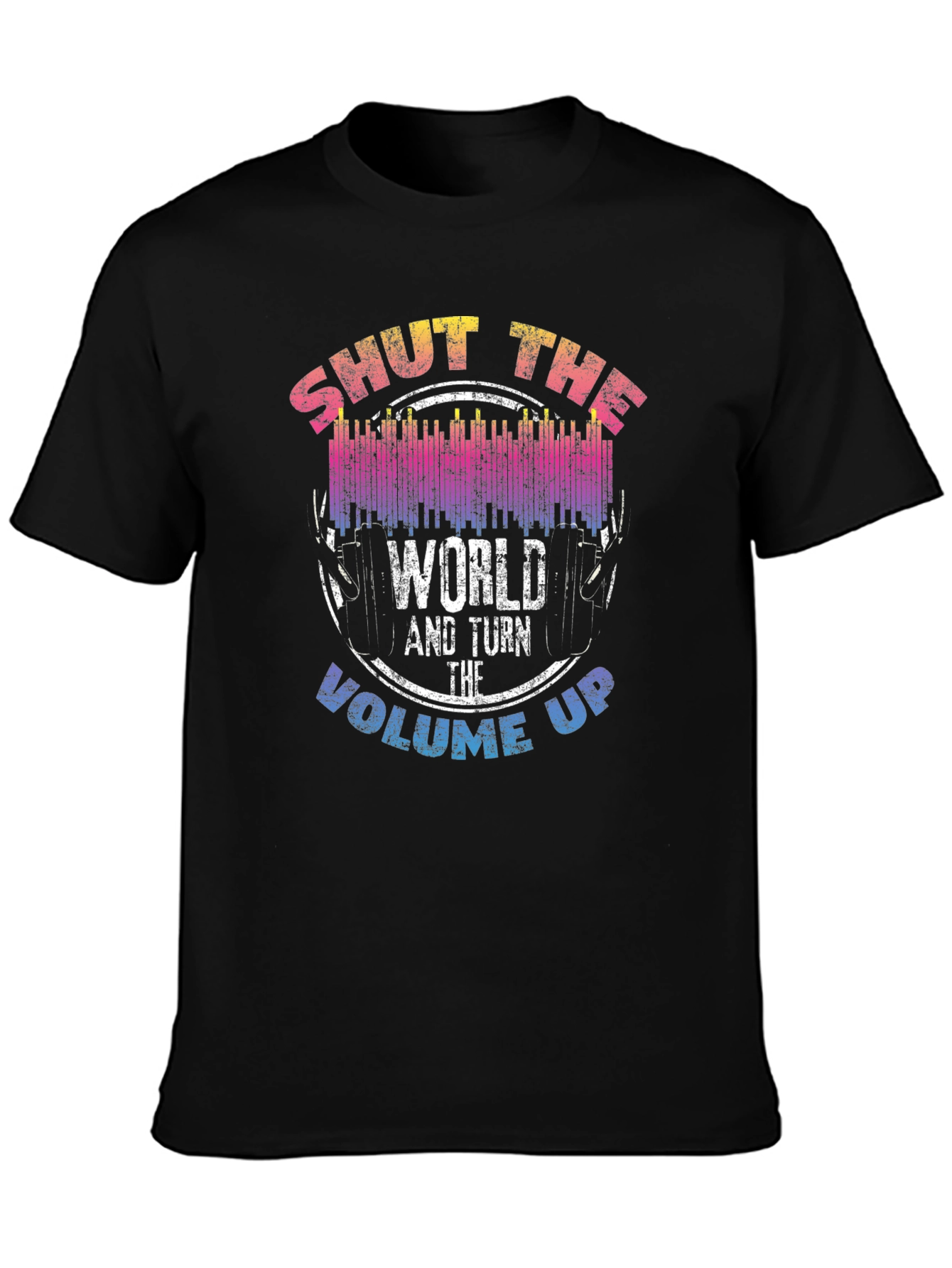 Shut The World Up Graphic T-Shirt