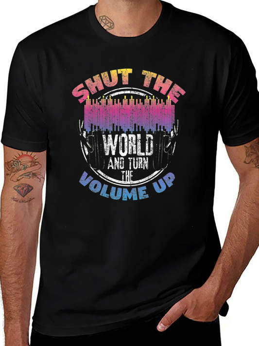 Shut The World Up Graphic T-Shirt