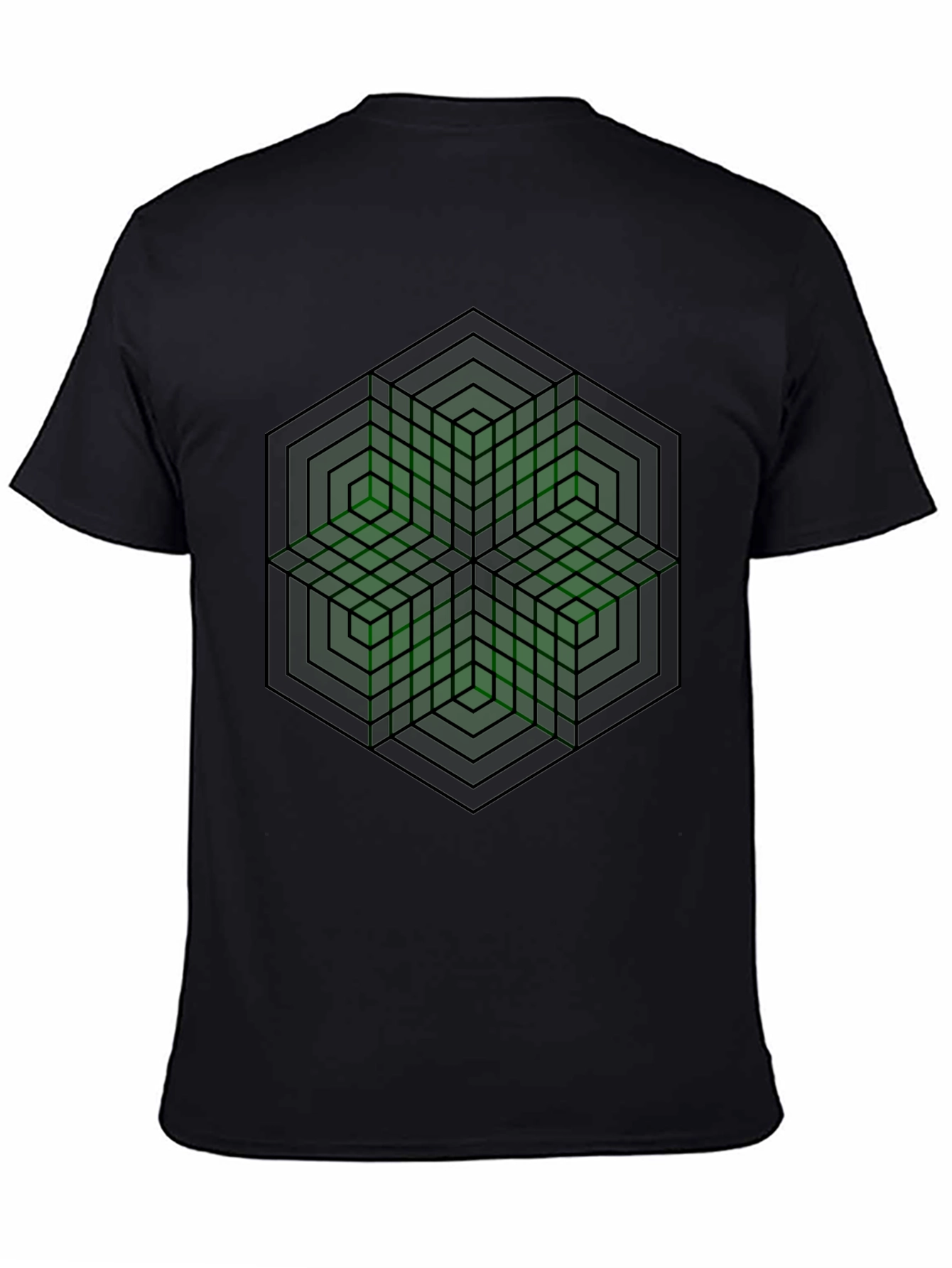 Geometric Illusion T-Shirt