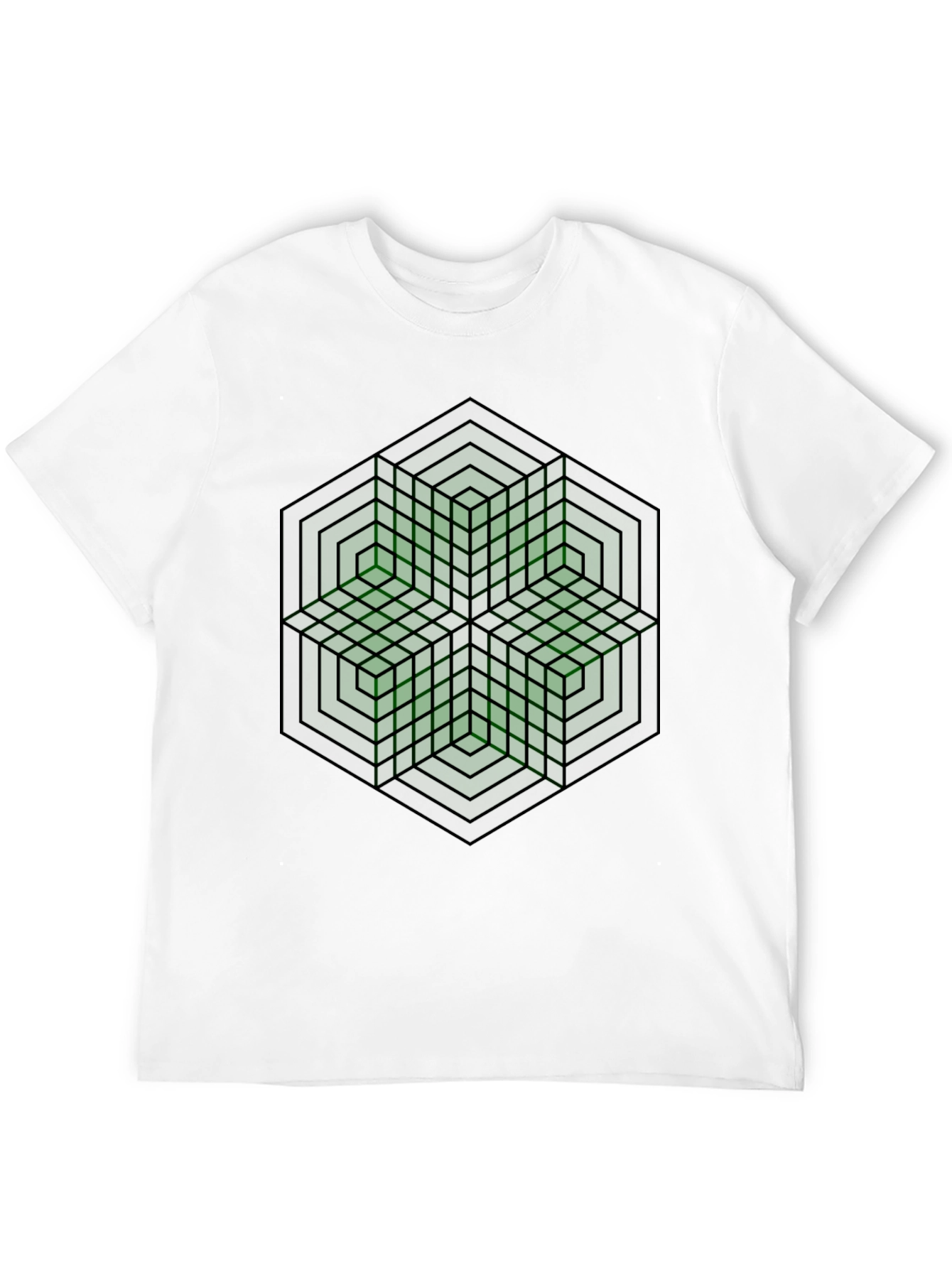 Geometric Illusion T-Shirt