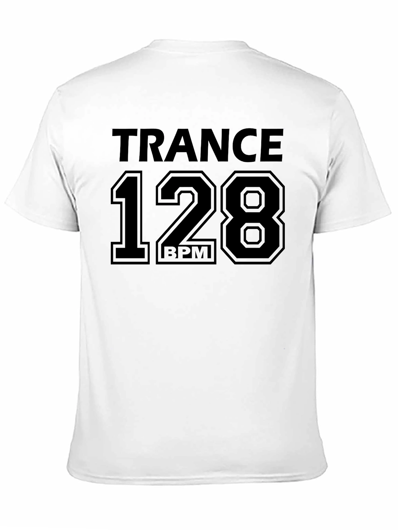 Trance 128 BPM Graphic Tee - Music Lover Fashion